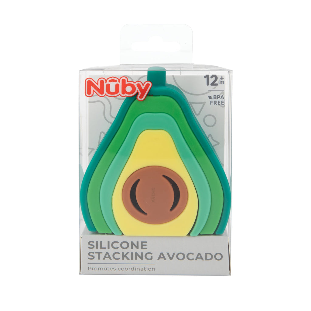 Silicone Stacking Avocado Toy (84WJ)