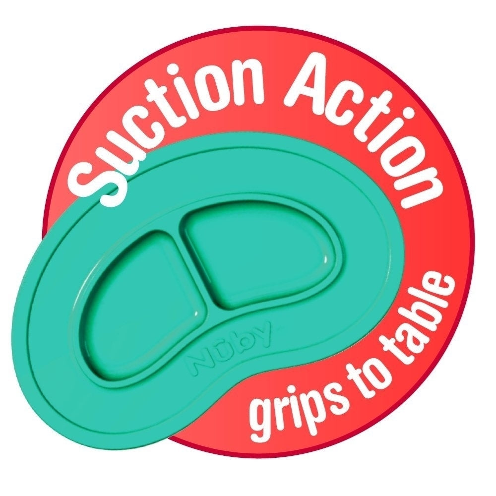 Sure Grip Miracle Mat 2-Section Plate | Grey (VIU8)