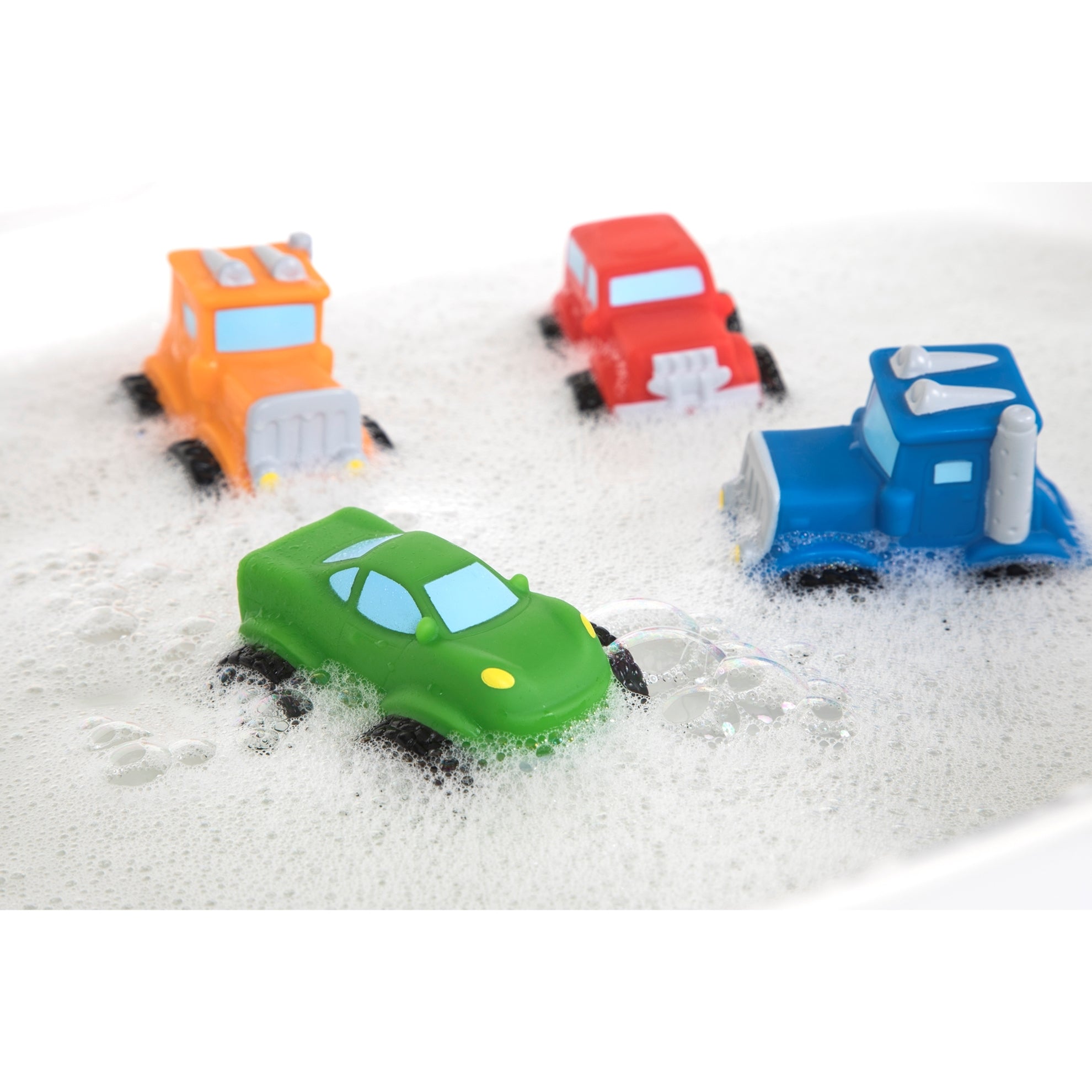 Squirt Wheels Bath Squirters - 4 pack (ZVJ6)