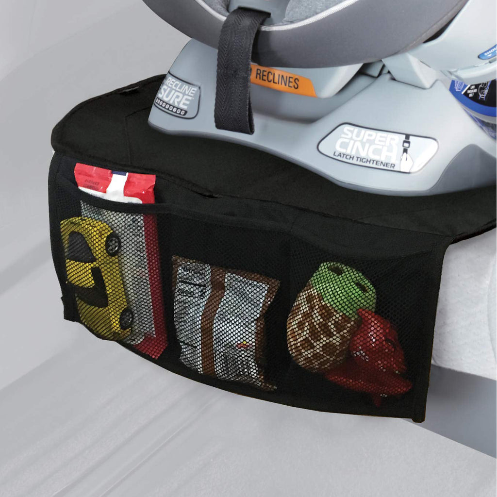 Car Seat Protector with Storage Pouch (4CH6)