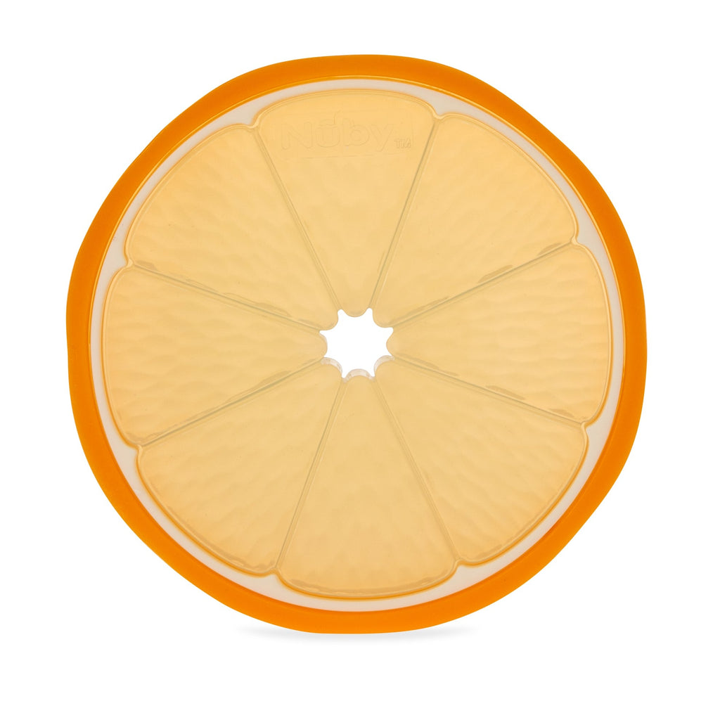Orange Slice Silicone Teether (5LKI)