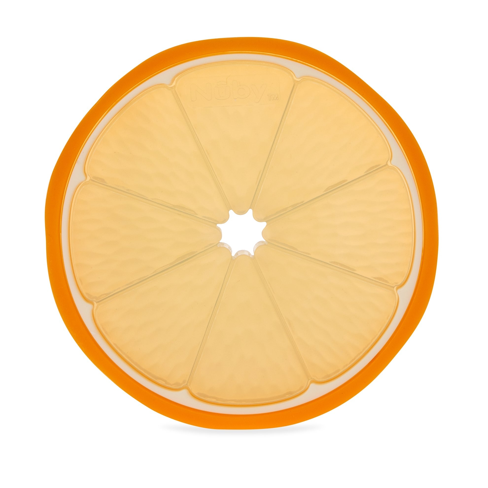 Orange Slice Silicone Teether (5LKI)