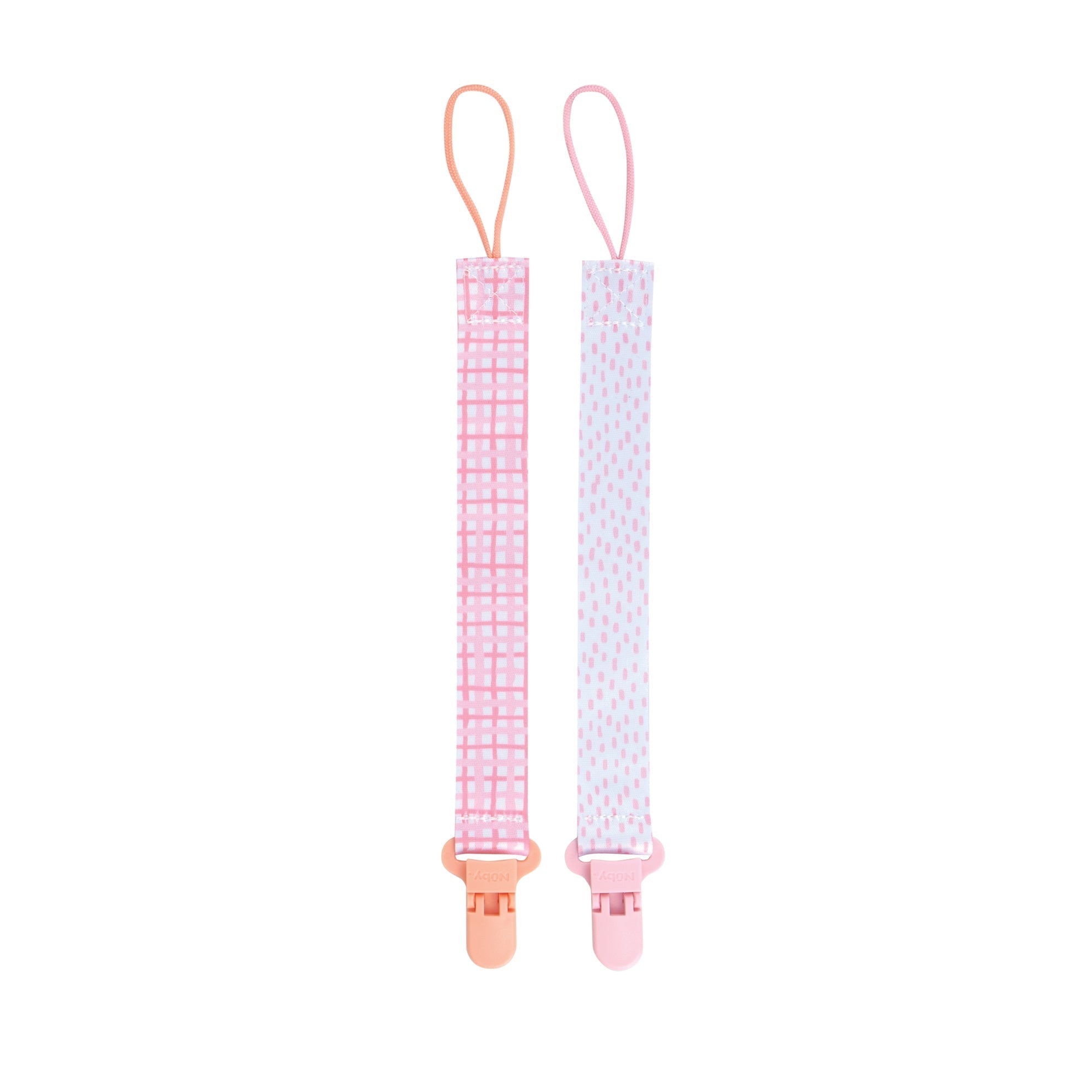 Cloth Pacifier Clip (2 Pack) (P3AB)