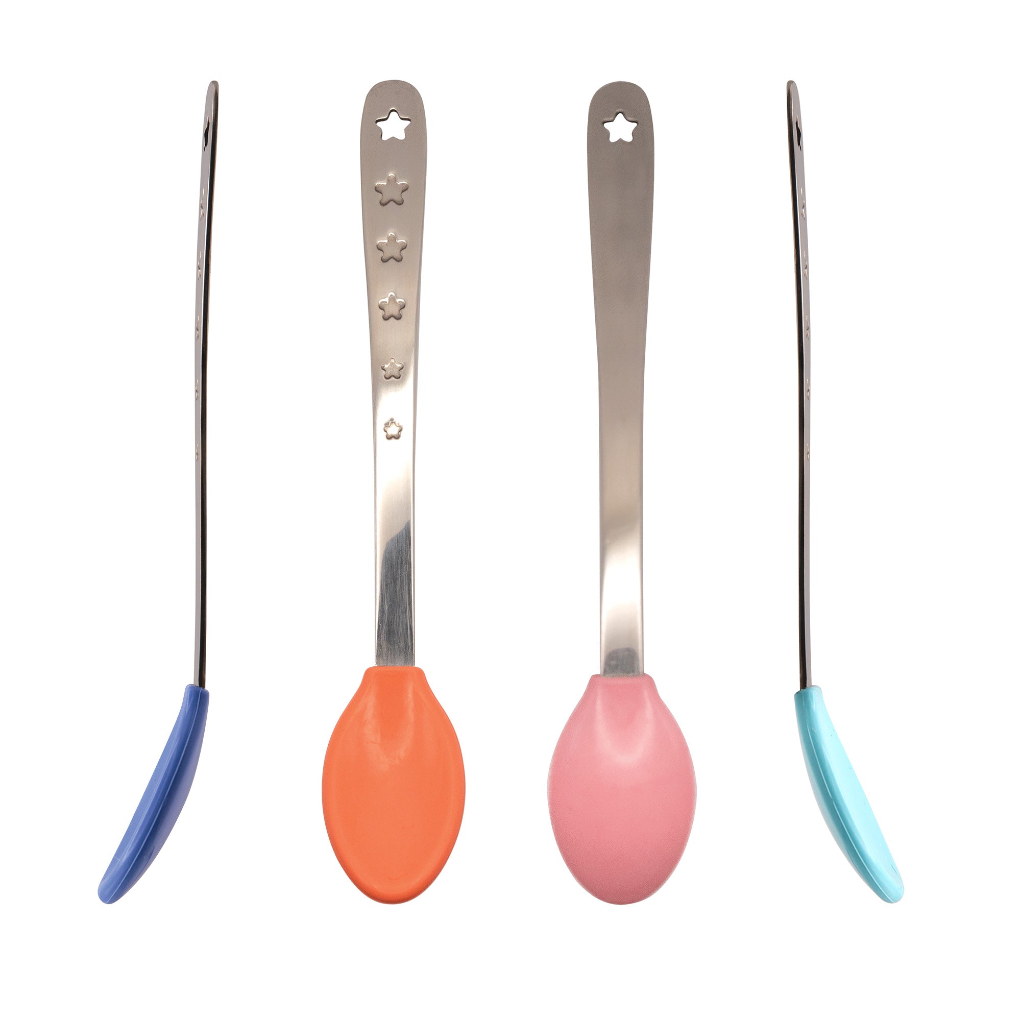 2-in-1 Hot Safe Feeding Spoons (4 Pack) (UYUK)