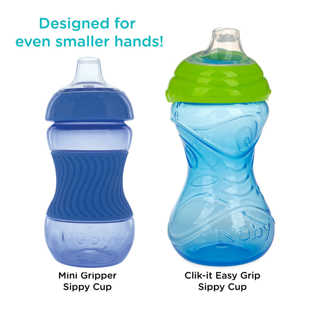 Mini Gripper Soft Spout Sippy Cup with Sleeve (3 Pack) (QHU4)