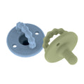 Silicone Softees Pacifier & Teether (2 Pack) (O3ZK)