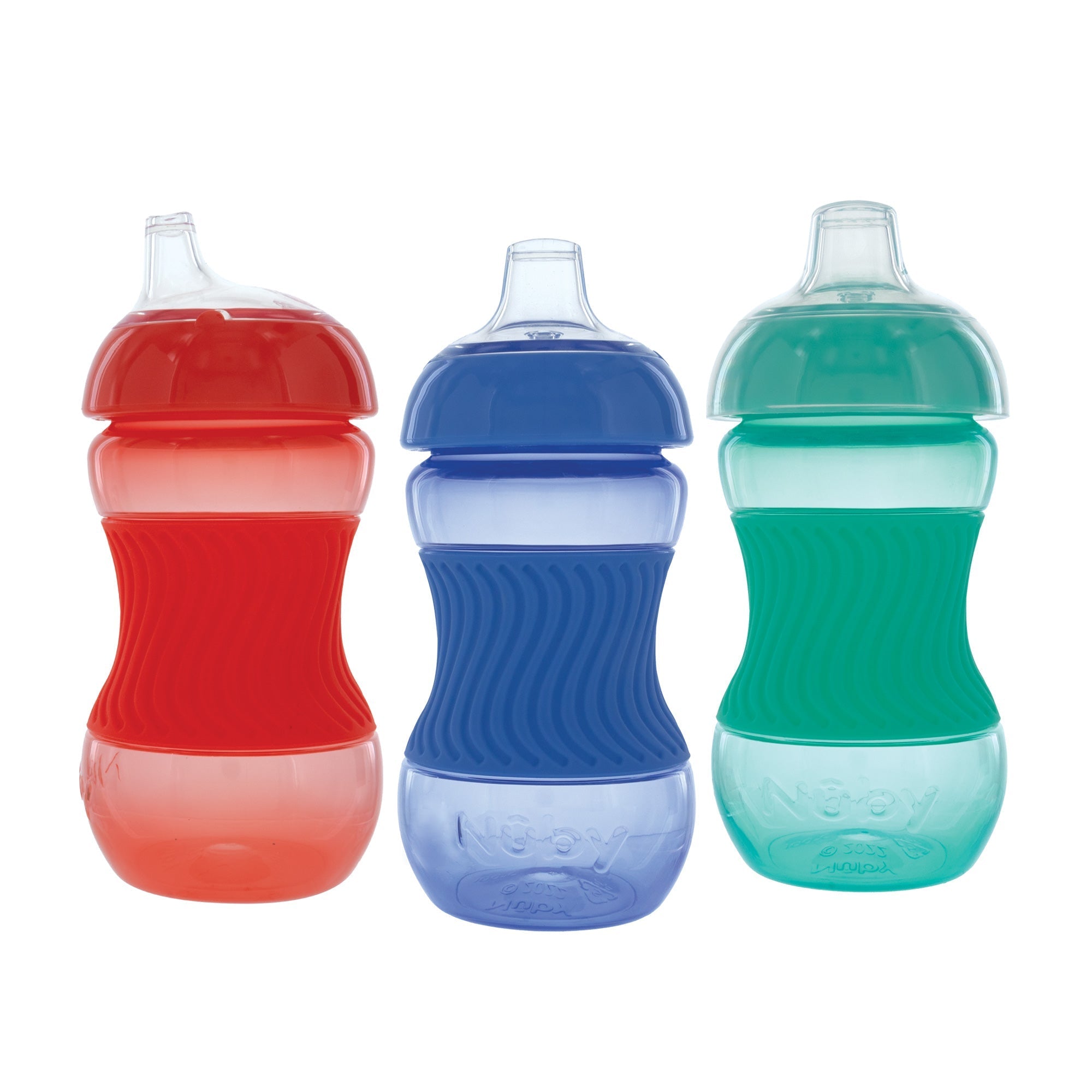 Mini Gripper Soft Spout Sippy Cup with Sleeve (3 Pack) (QHU4)