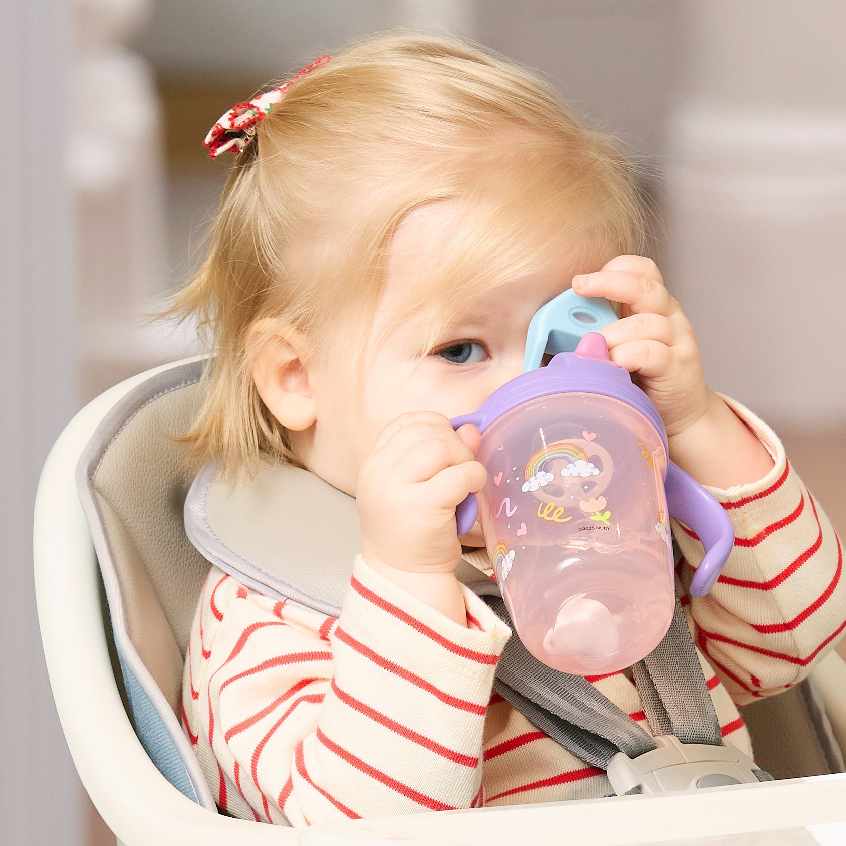 2-in-1 Toddler Cup (2 Pack) | Tiger & Rainbows (JYD9)