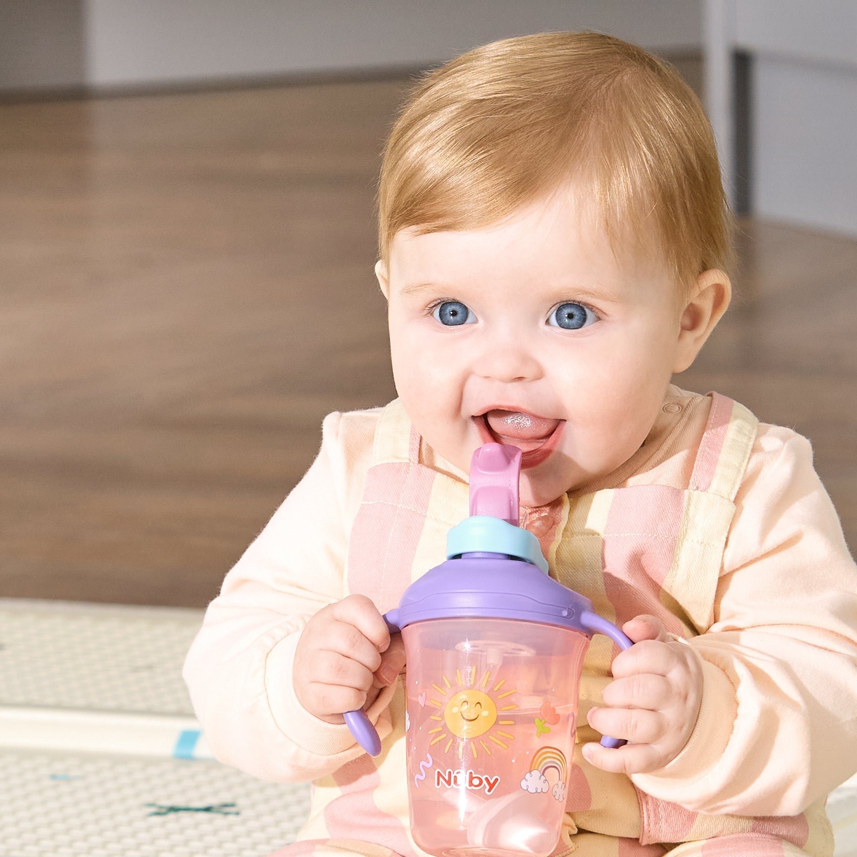 2-in-1 Toddler Cup (2 Pack) | Tiger & Rainbows (JYD9)