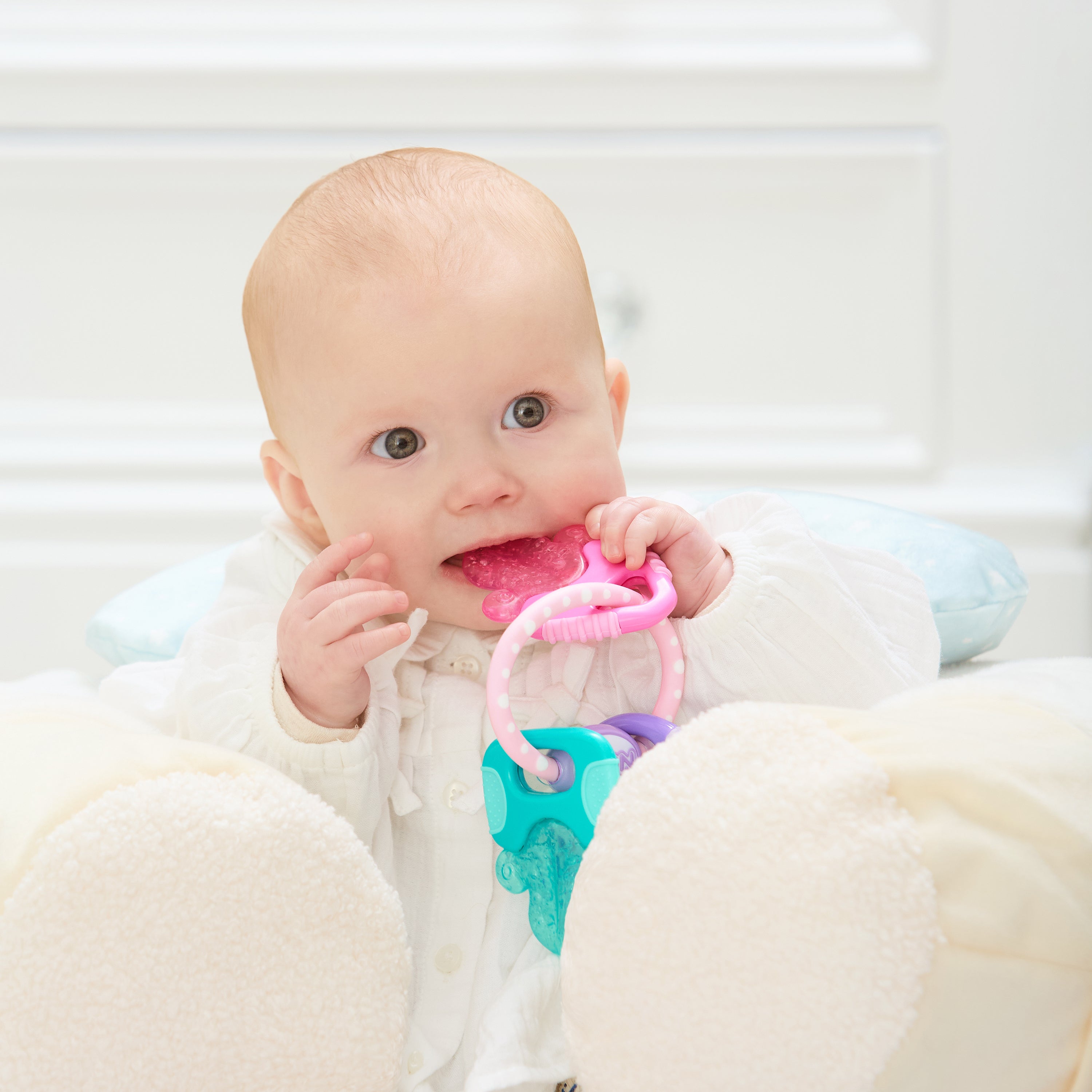 IcyBite Teether Keys | Pastels (96YX)