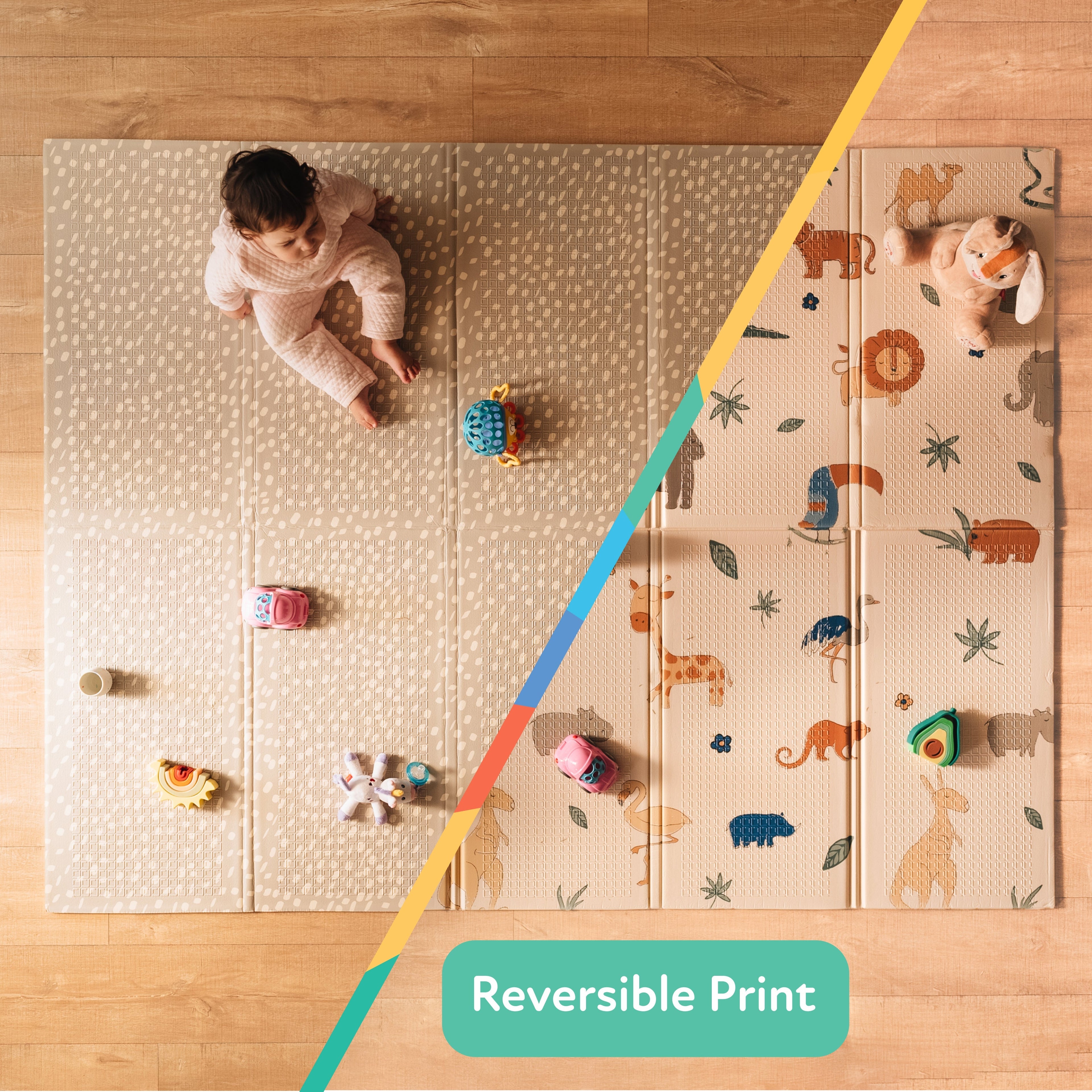 Reversible Floor Mat | Safari (APVT)