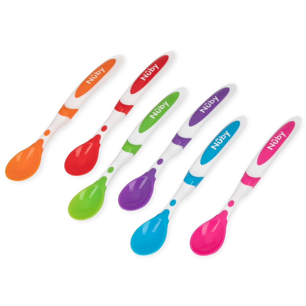 Long Handle Weaning Spoons (6 Pack) (HIWM)