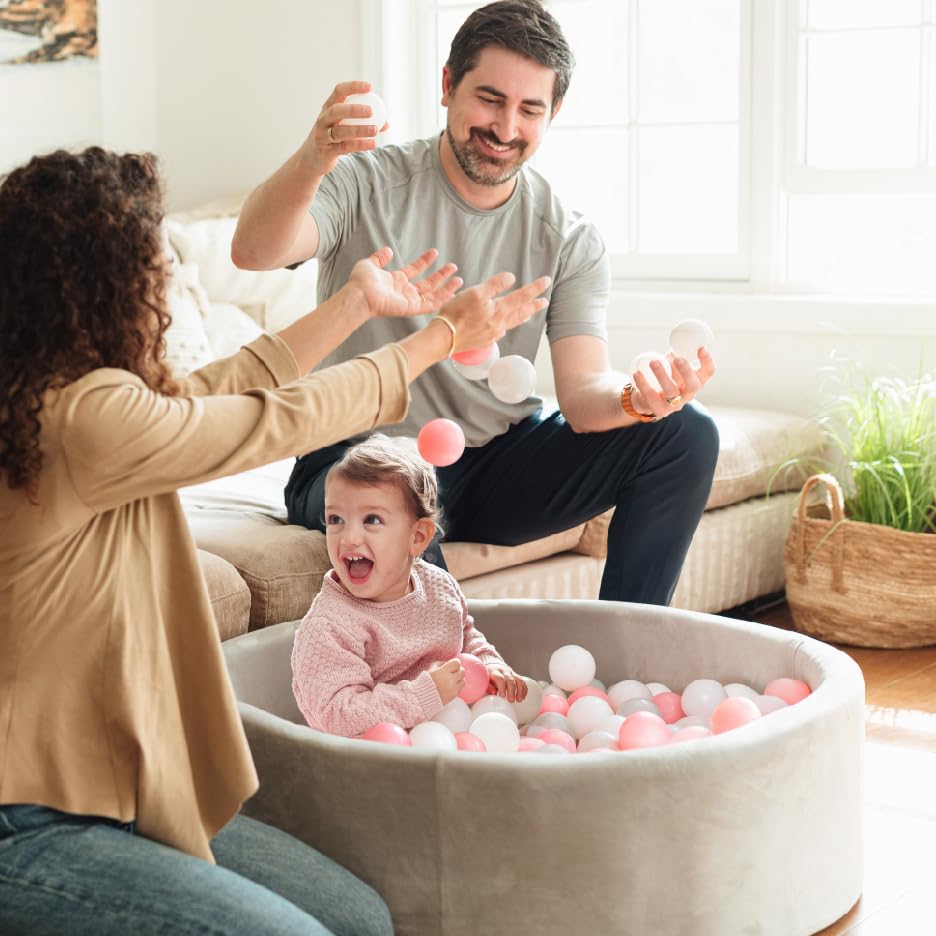 Kids' Ball Pit for Home with 200 Balls | Pink (PFYL)