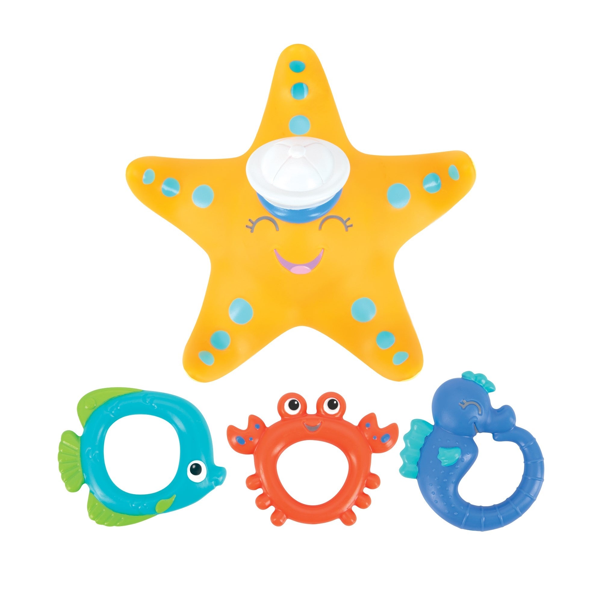 Starfish Ring Toss Bath Toy (L4MQ)