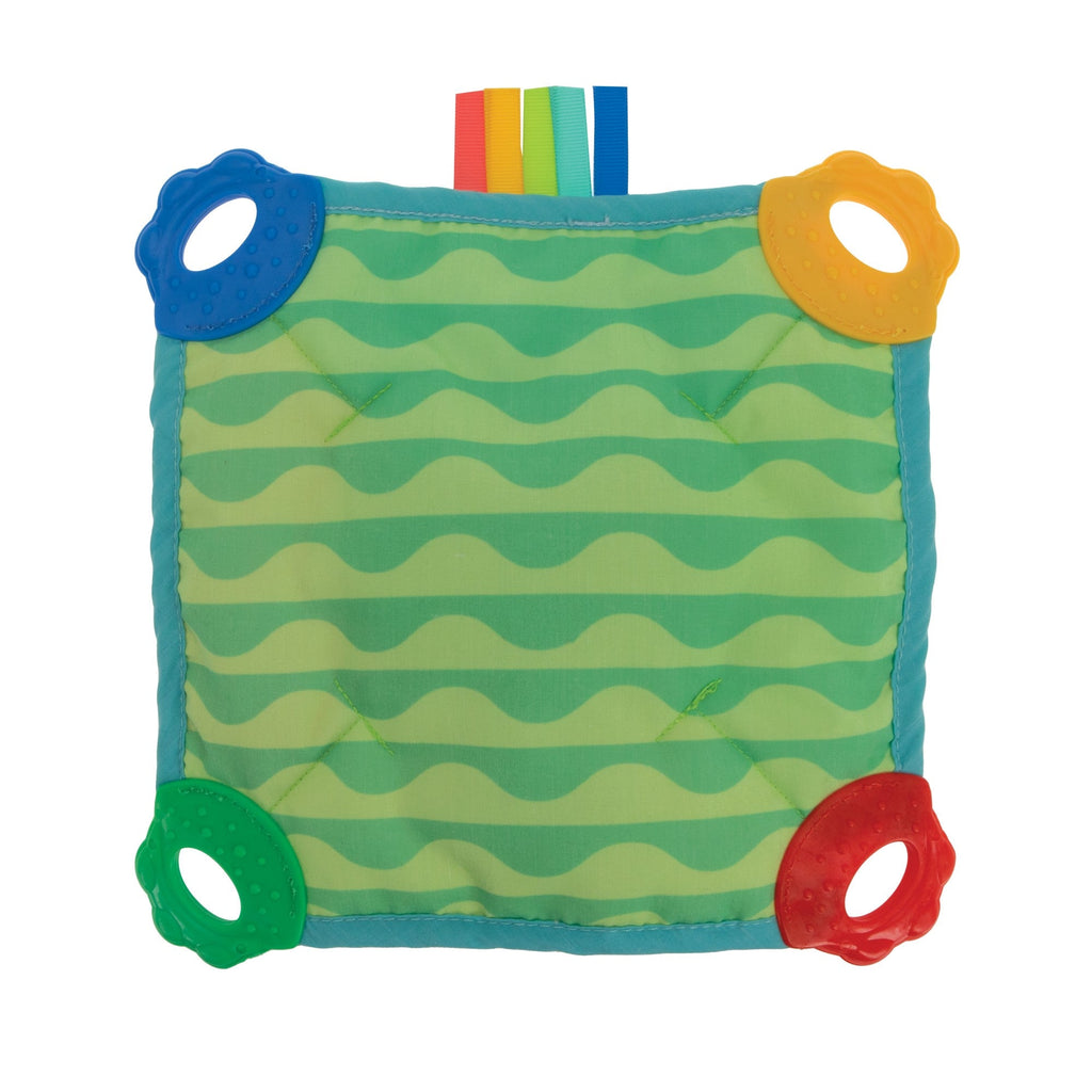 Plush Pal Teether Blankie | Frog (JCVK)