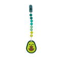 Silicone Teether with Pacifier Clip | Avocado (GII1)