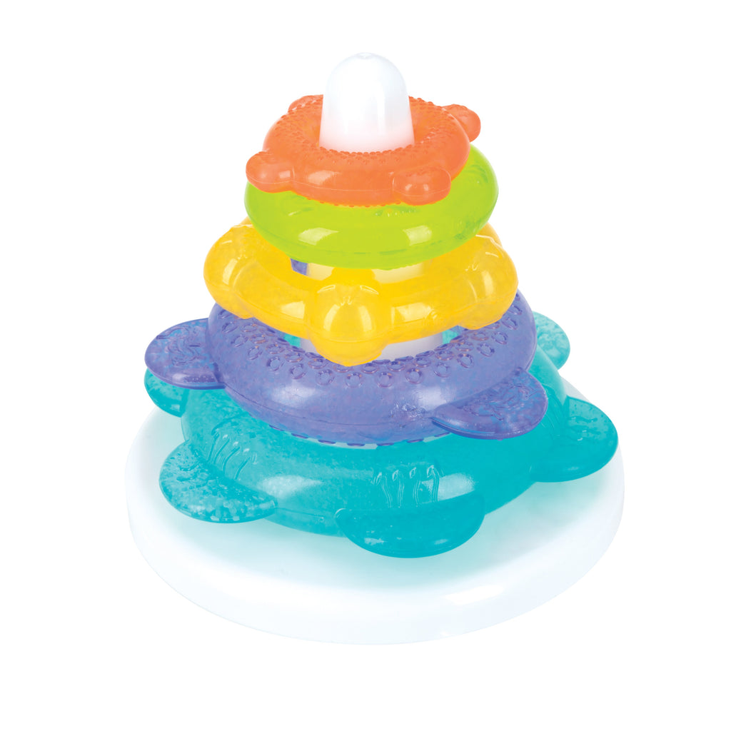 IcyBite Ocean Rings Teething and Stacking Toy (B13D)
