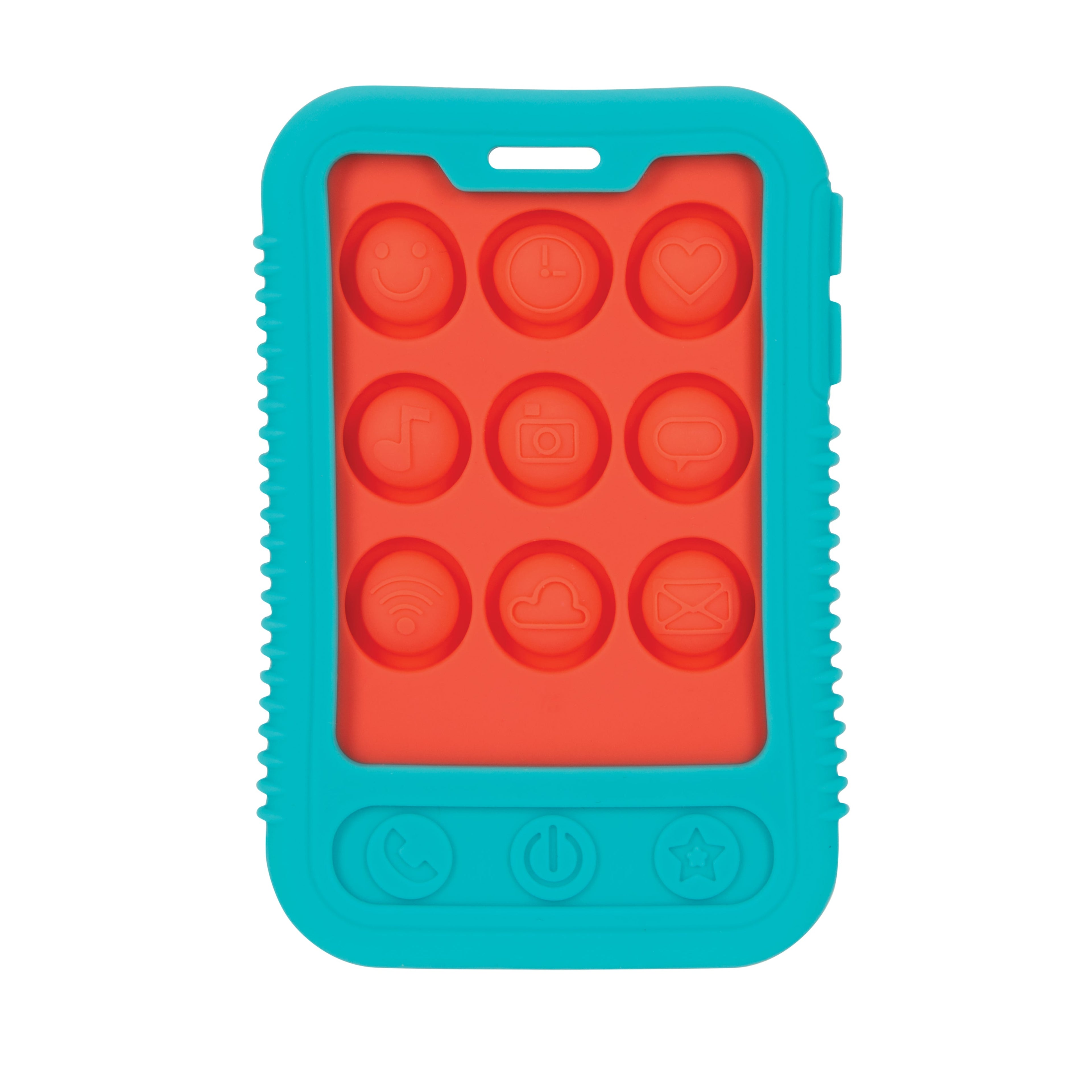 Giggle Bytes Sensory Popper Teething Toy (JX4W)