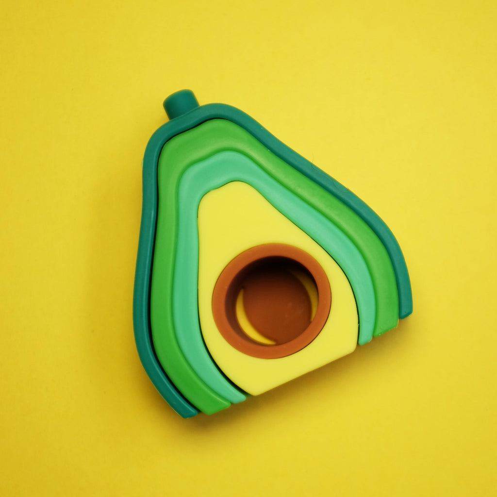 Silicone Stacking Avocado Toy (84WJ)