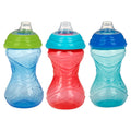Clik-It Soft Spout Easy Grip Sippy Cup (3 Pack) (ZCLF)
