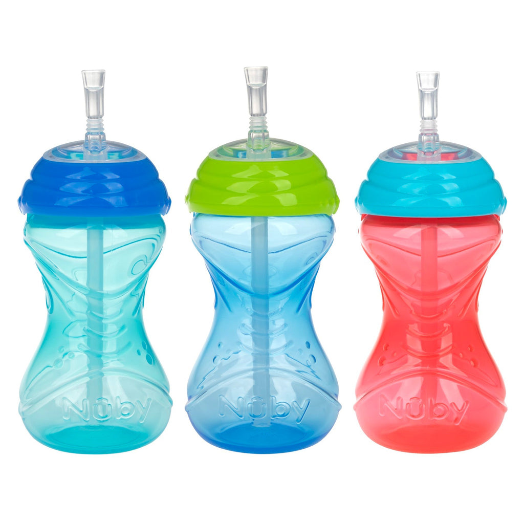 Clik-It Flex Straw Leakproof Sippy Cup (3 Pack) (BBX3)