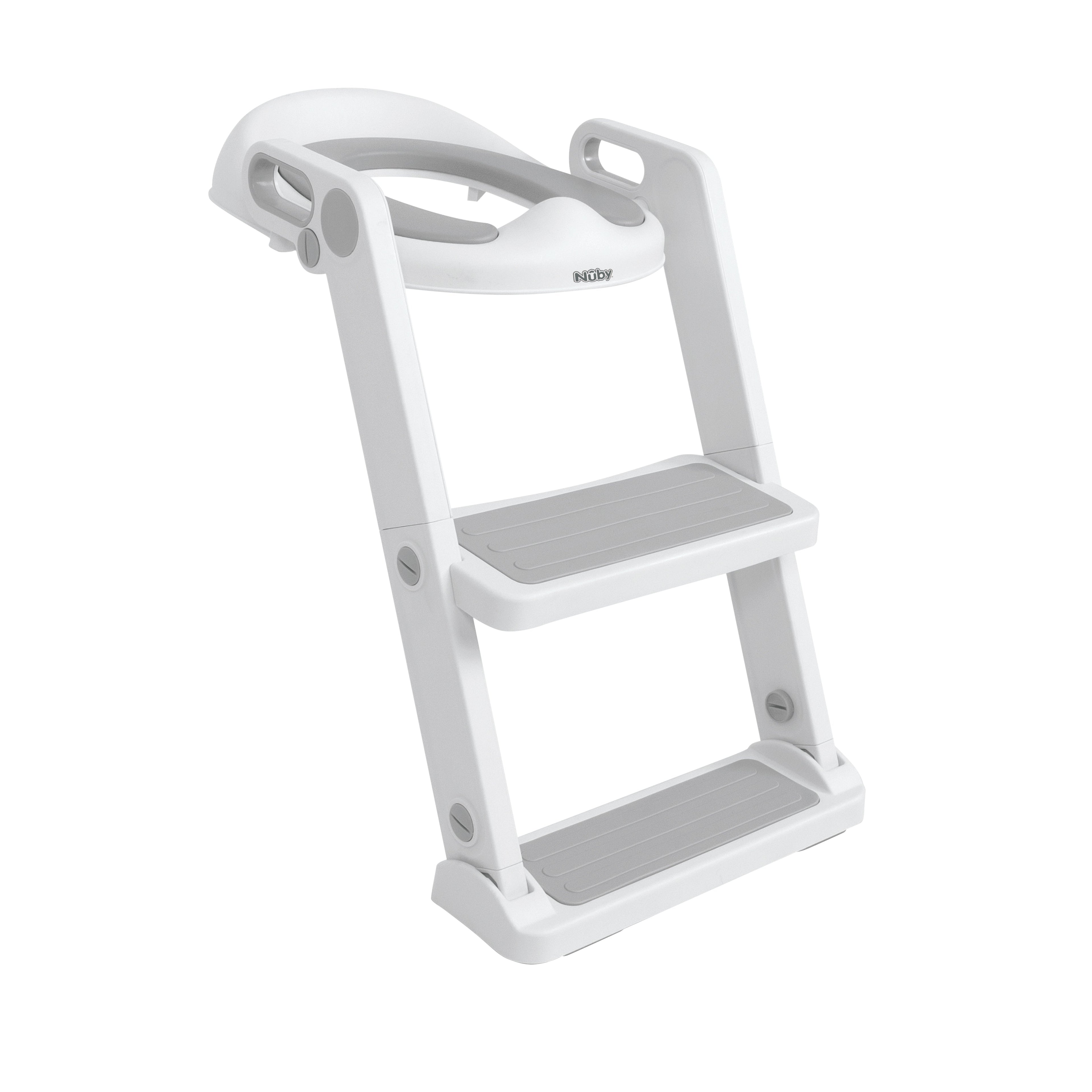 All-in-One Potty Seat Topper with Ladder | Grey (E4DO)