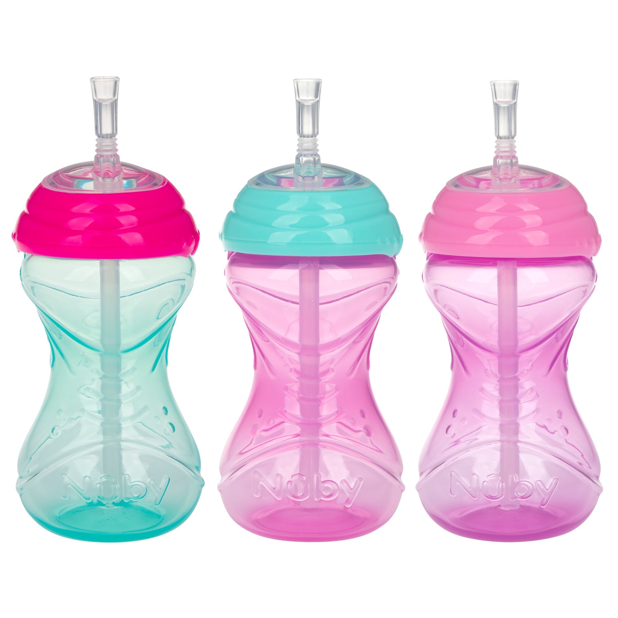 Clik-It Flex Straw Leakproof Sippy Cup (3 Pack) (BBX3)