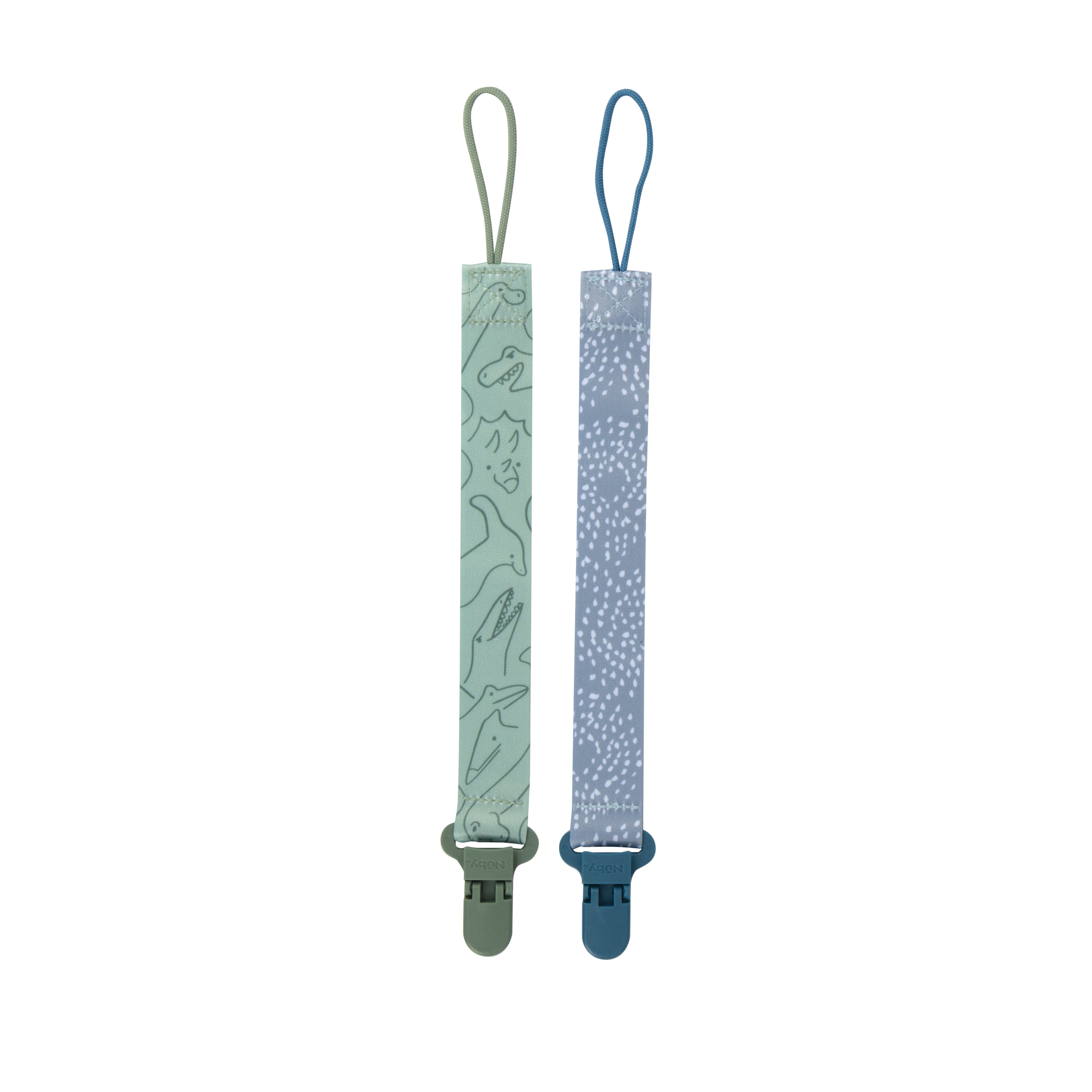 Cloth Pacifier Clip (2 Pack) (P3AB)
