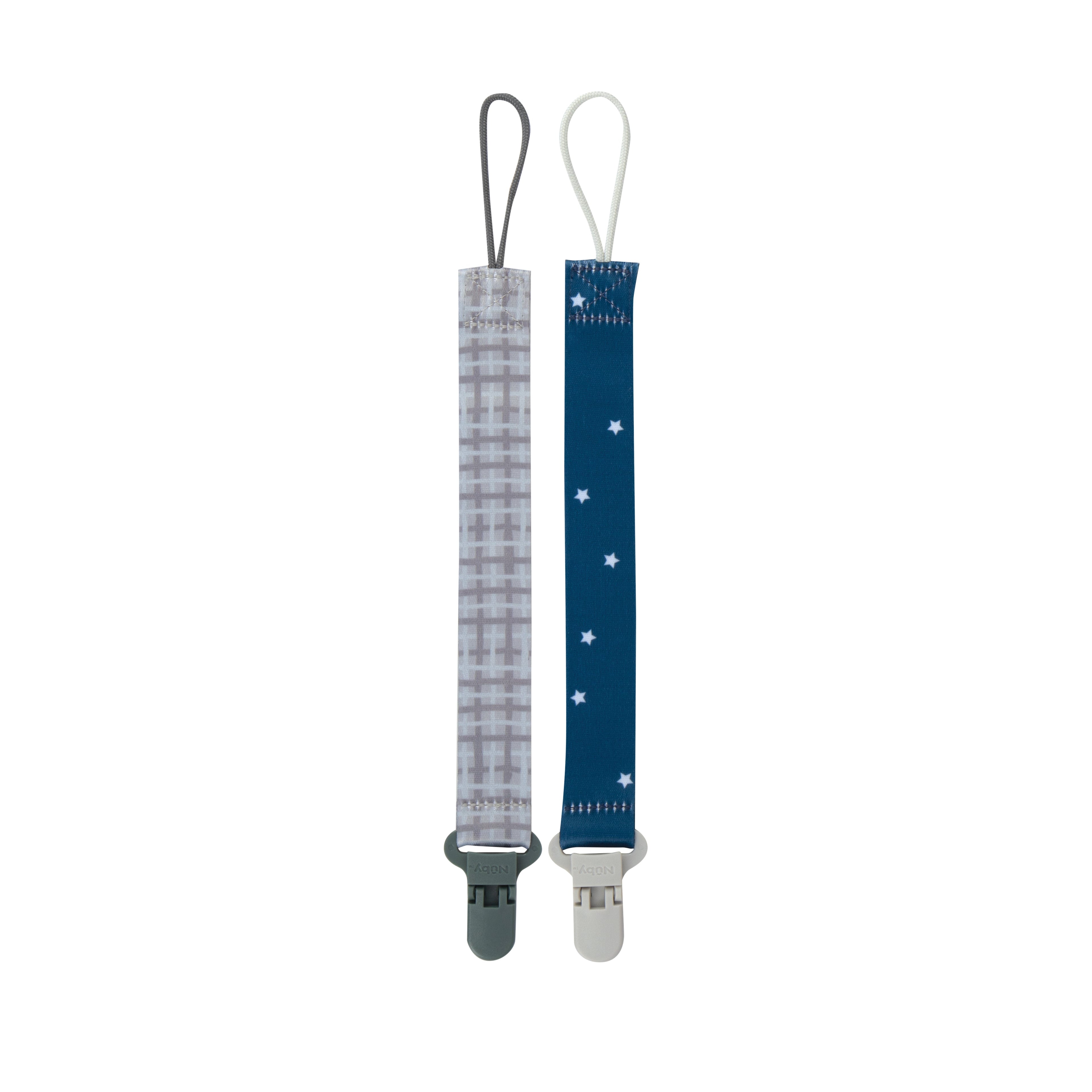 Cloth Pacifier Clip (2 Pack) (P3AB)