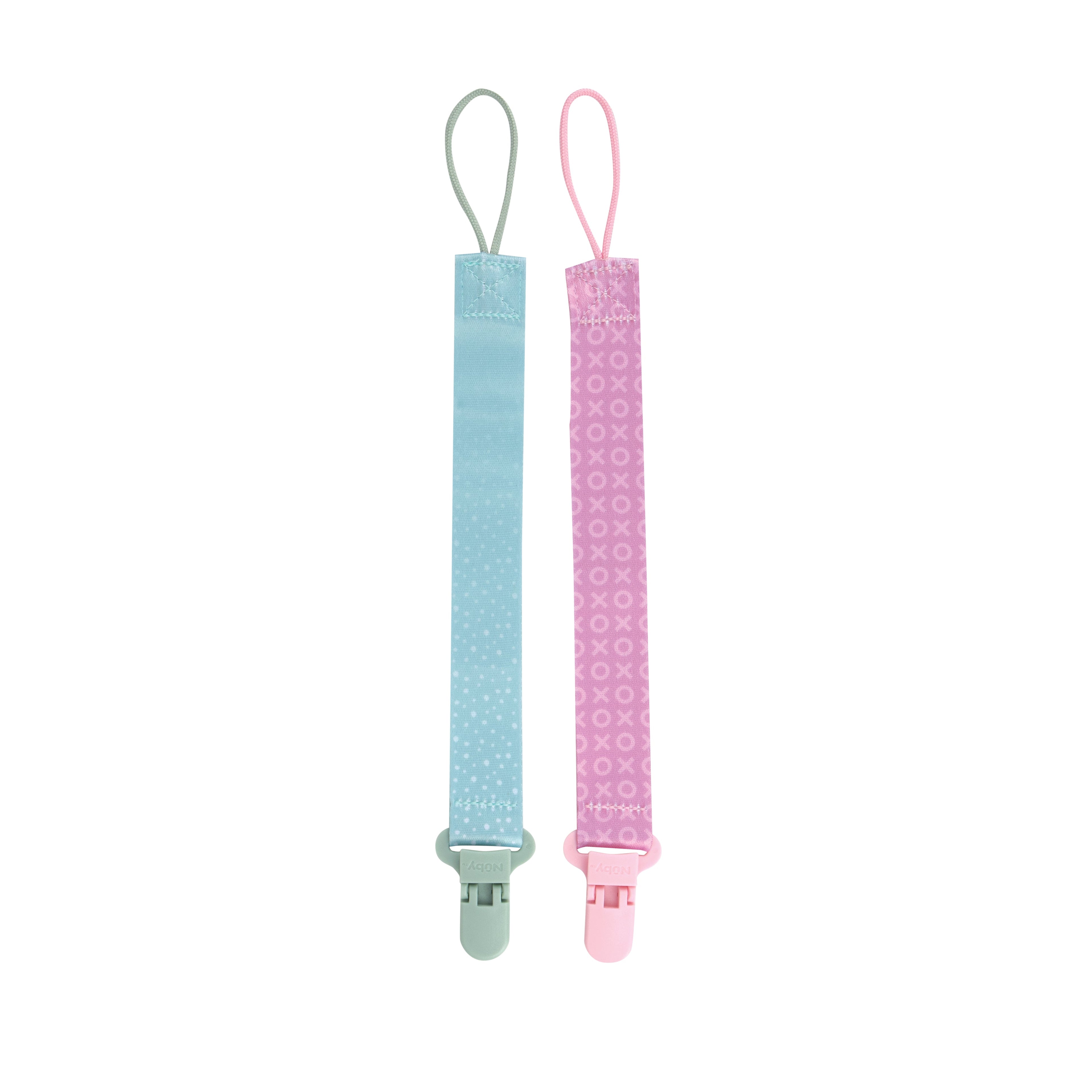 Cloth Pacifier Clip (2 Pack) (P3AB)