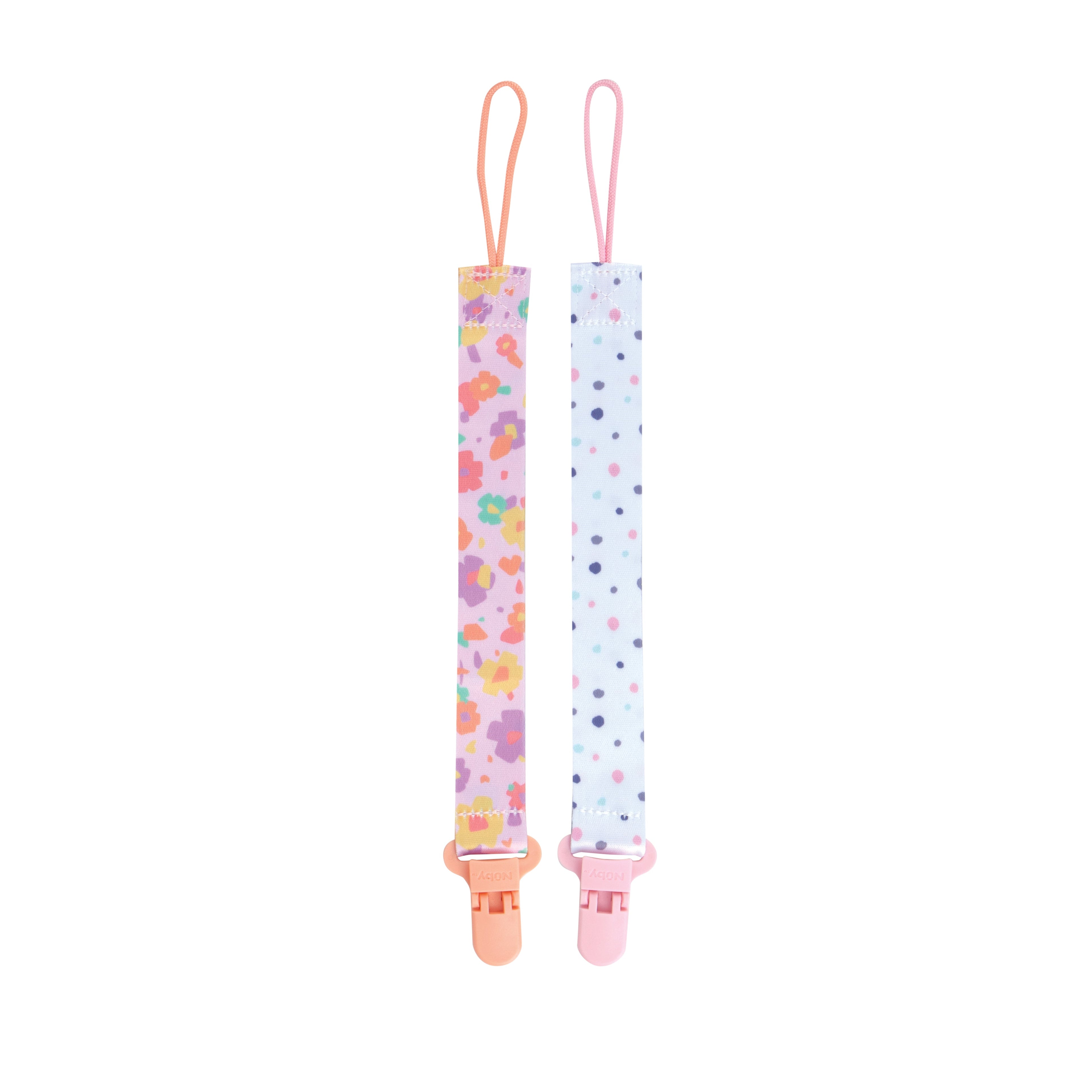 Cloth Pacifier Clip (2 Pack) (P3AB)