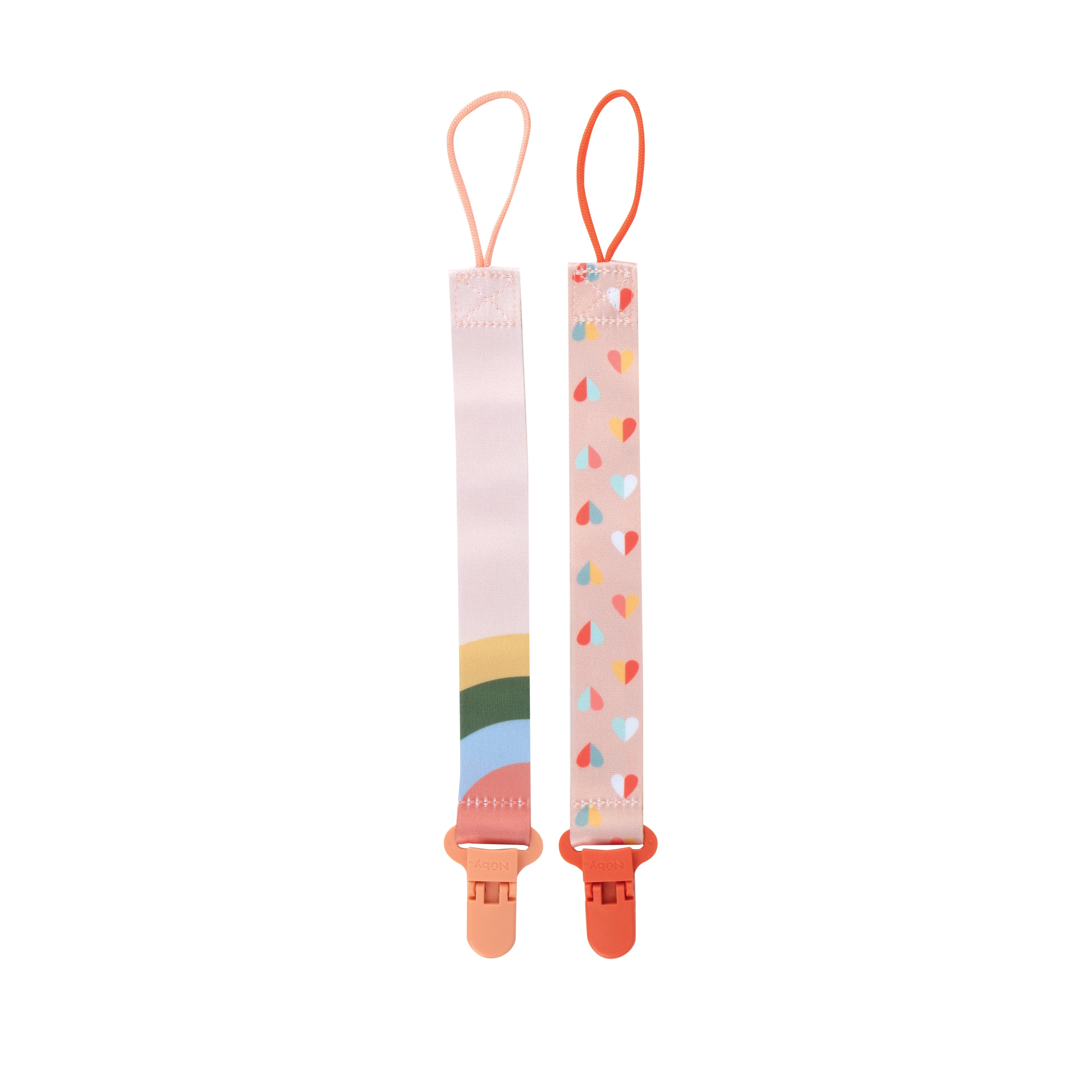 Cloth Pacifier Clip (2 Pack) (P3AB)