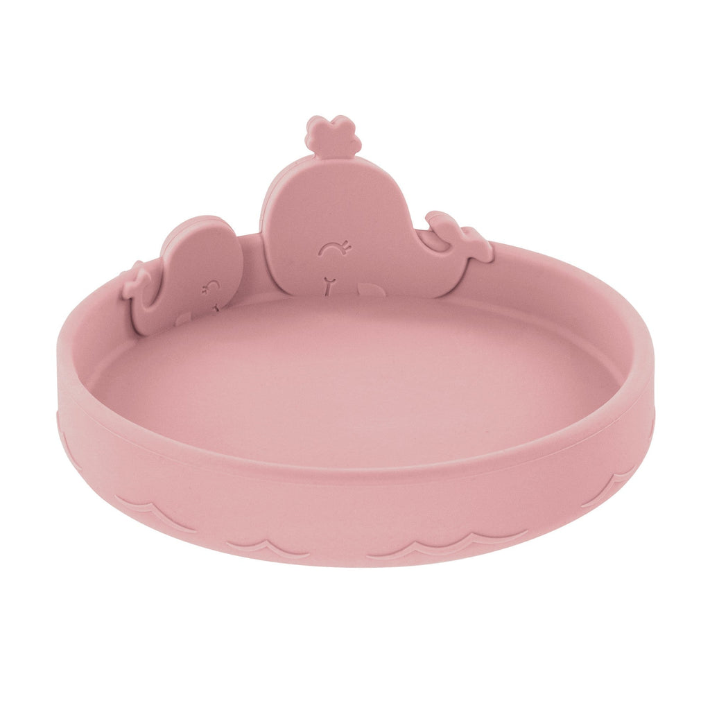 Animal Friends 6-Piece Dinnerware Set - Pink Whale (JU6D)