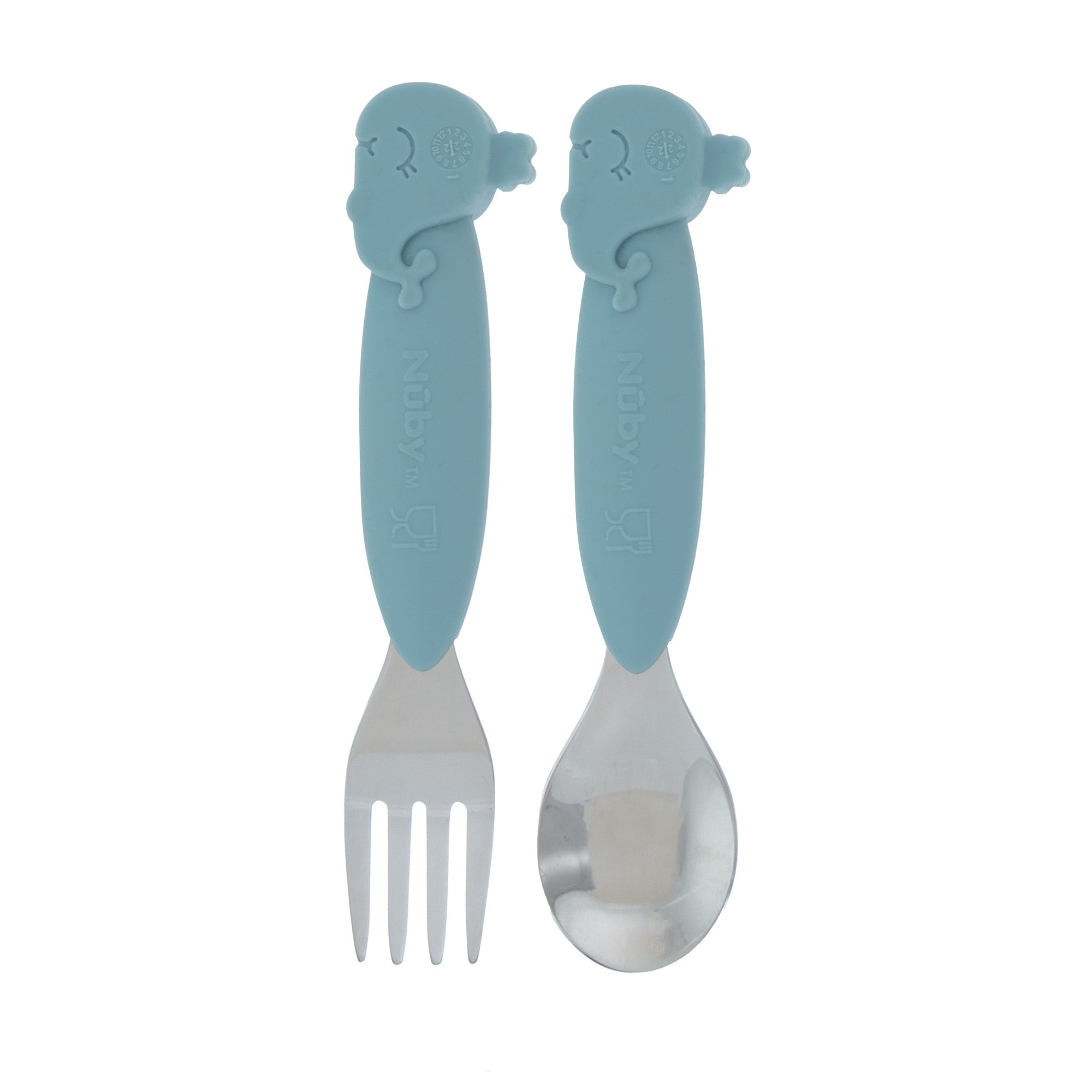 Animal Friends Silicone & Stainless Steel Utensils (MCMJ)