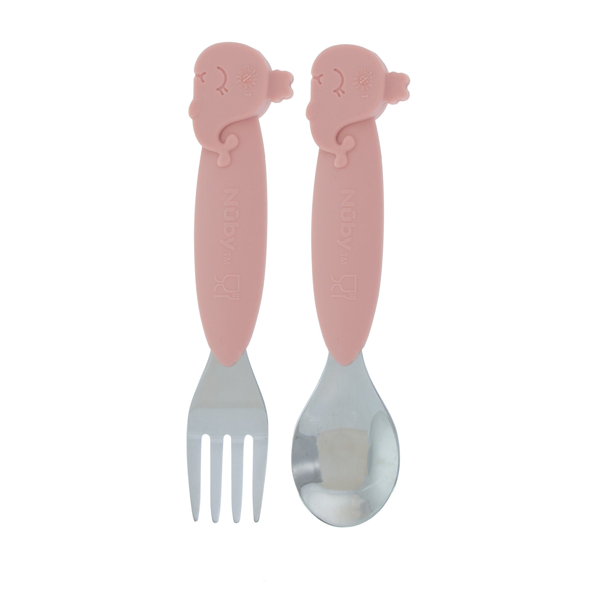 Animal Friends Silicone & Stainless Steel Utensils (MCMJ)