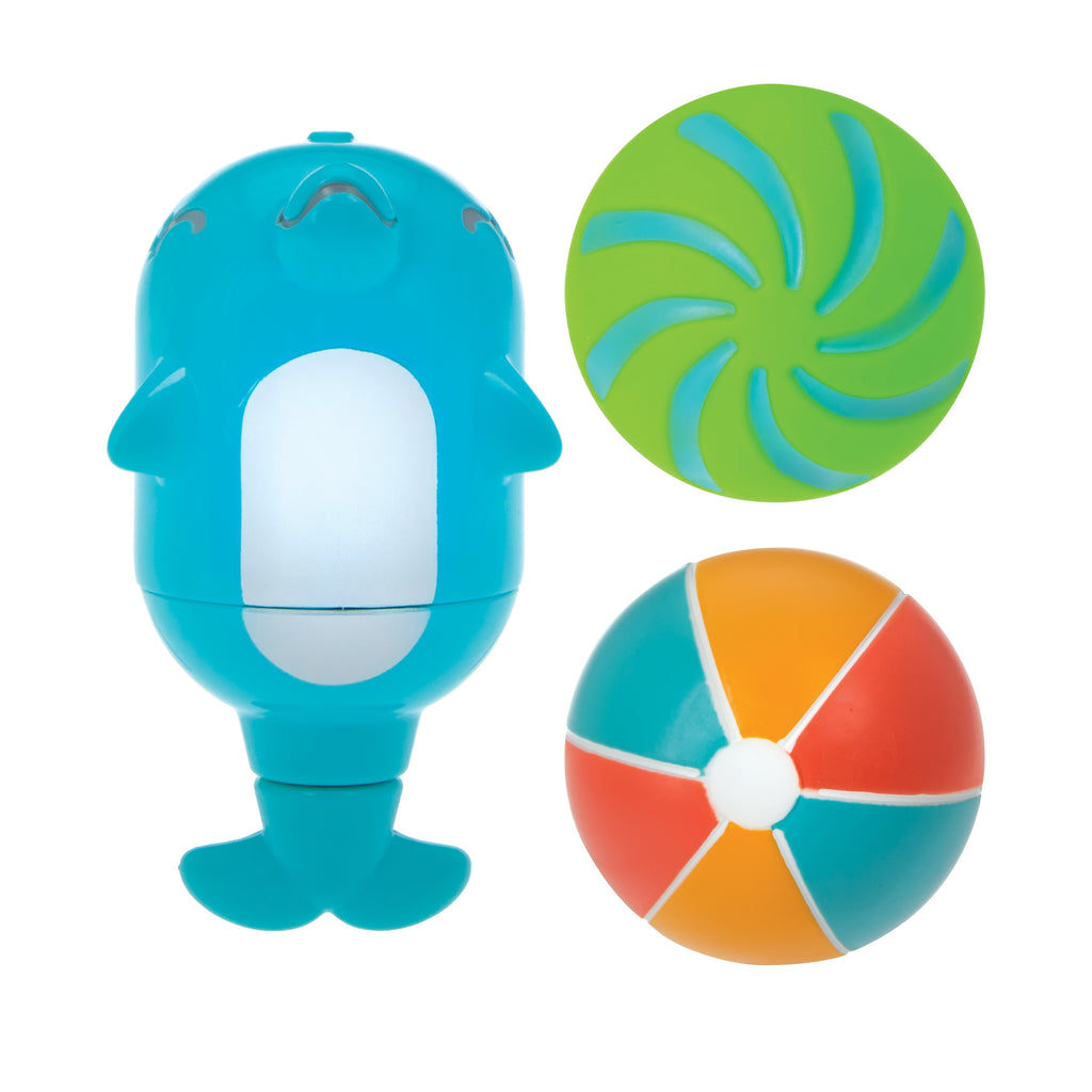 Dolphin Squirt Toy with Splash Squirter Balls (AY8S)