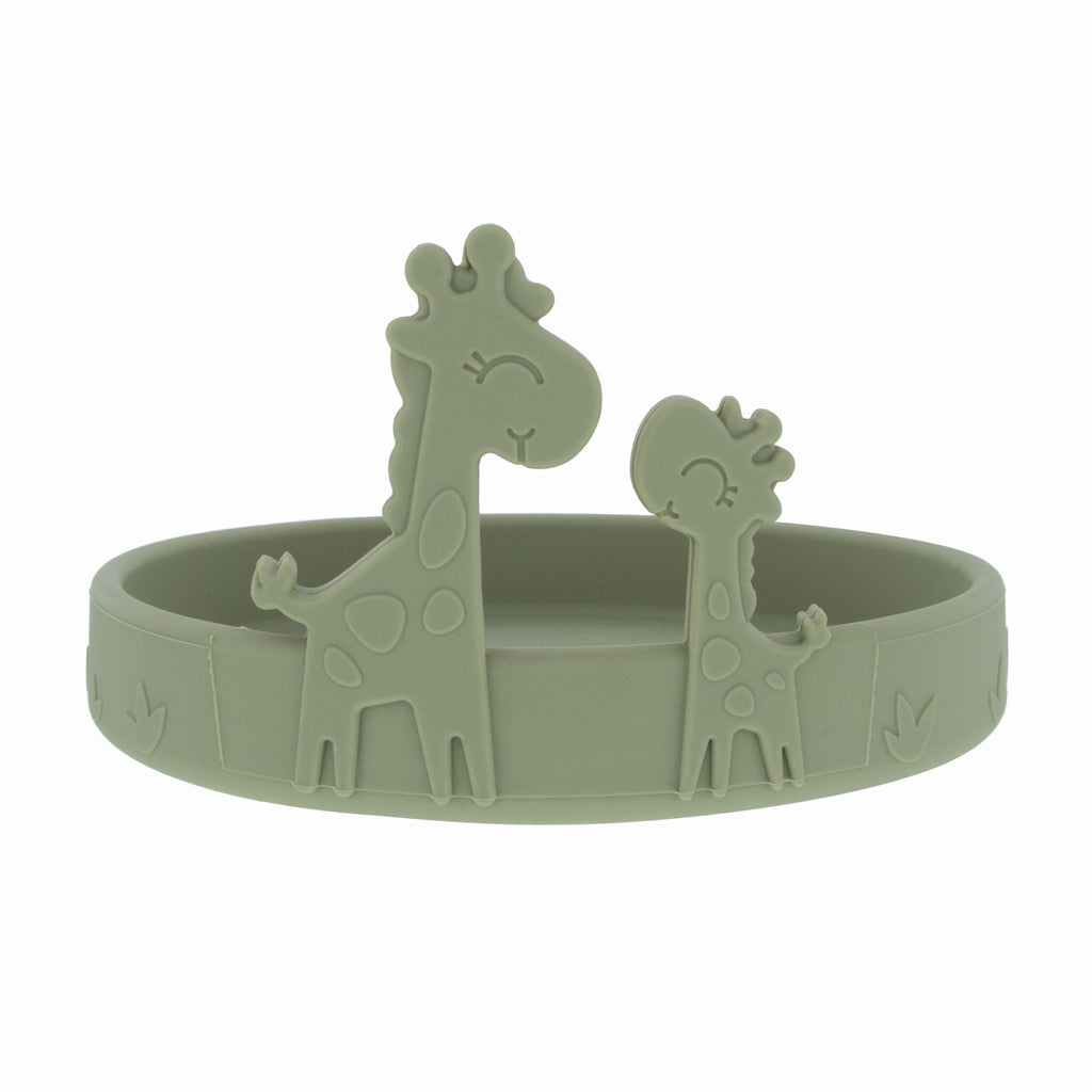 Animal Friends 6-Piece Dinnerware Set - Green Giraffe (36UP)