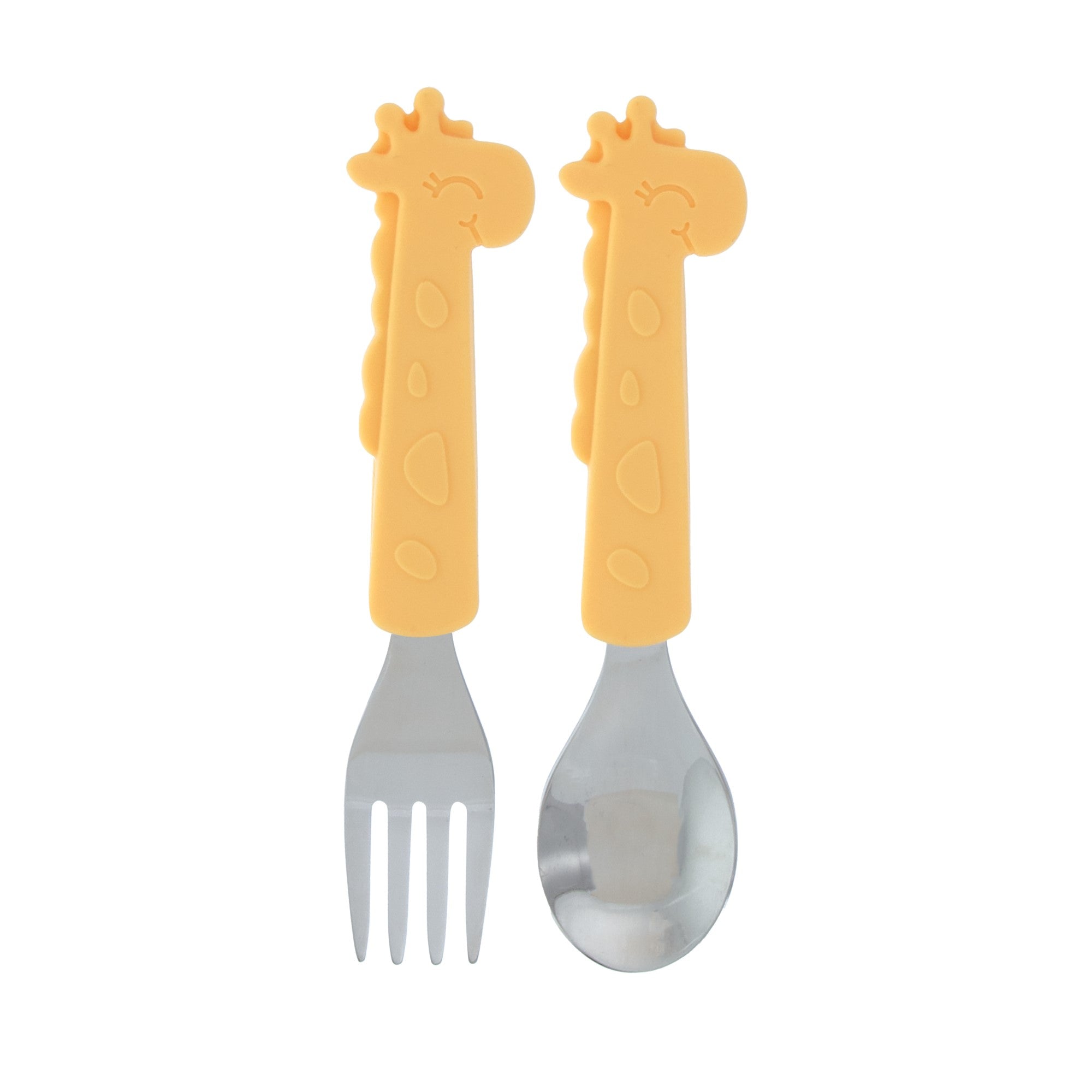 Animal Friends Silicone & Stainless Steel Utensils (MCMJ)