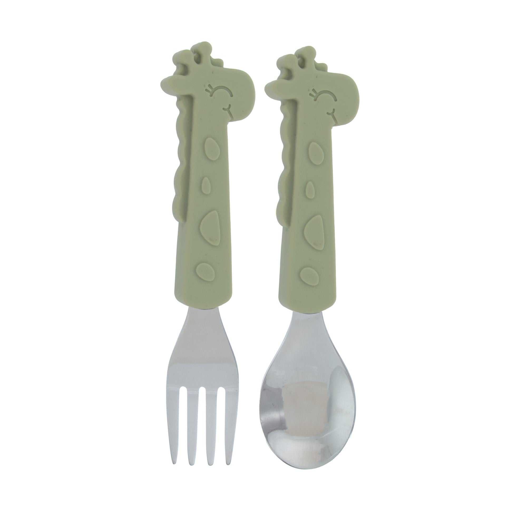 Animal Friends 6-Piece Dinnerware Set - Green Giraffe (36UP)