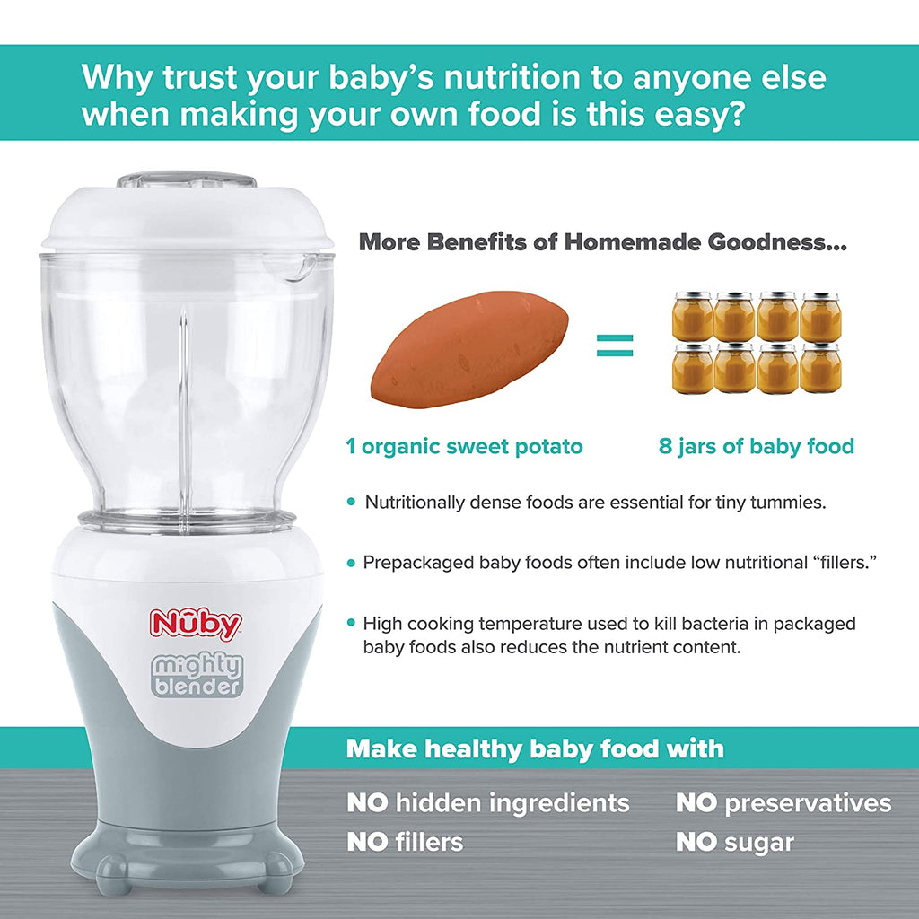 Mighty Blender 22-Piece Baby Food System (VIW3)