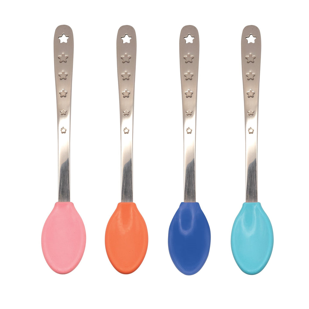2-in-1 Hot Safe Feeding Spoons (4 Pack) (UYUK)