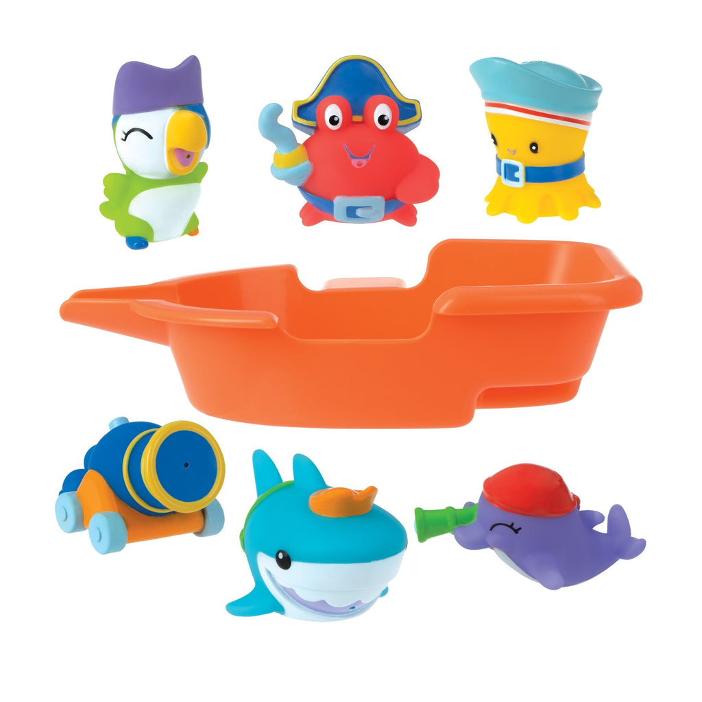 Pirate Pals Bath Toy Set (BJAE)