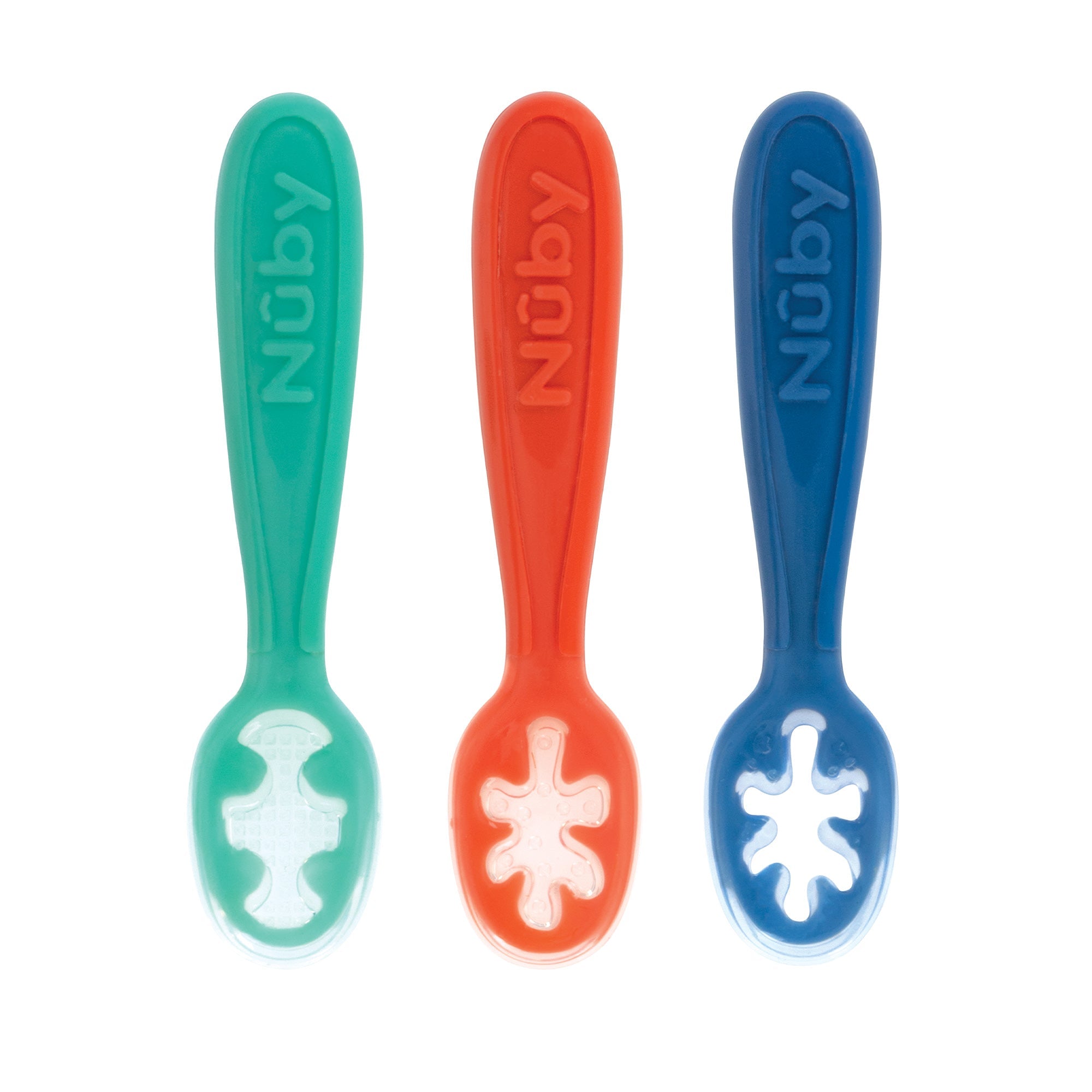 Baby's First Spoons | Green, Red, & Blue (6KN3)