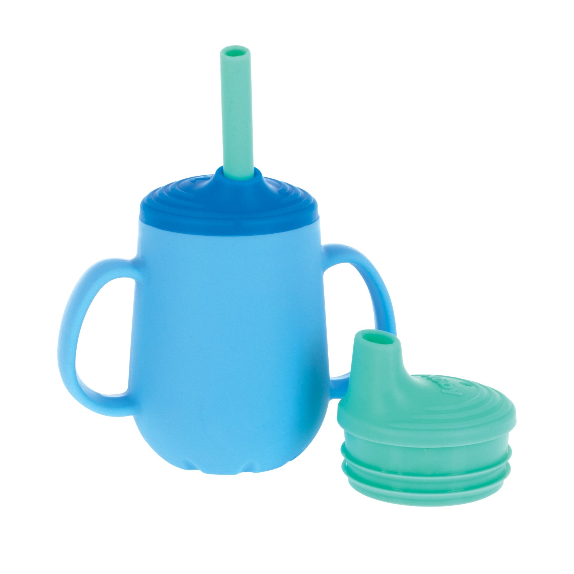 3-Stage Training Cup Set with Handles | Blue (1SHJ)