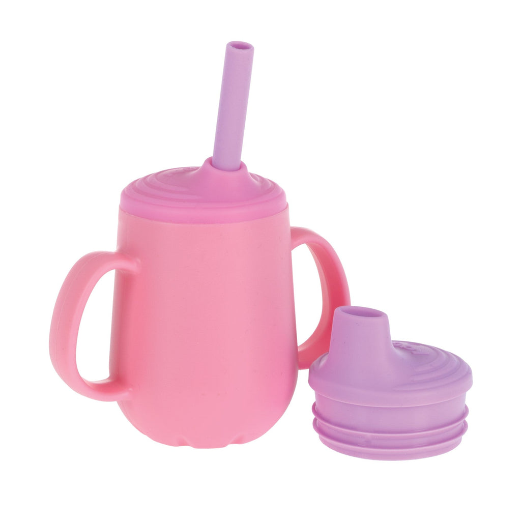 3-Stage Training Cup Set with Handles | Pink (XDJQ)
