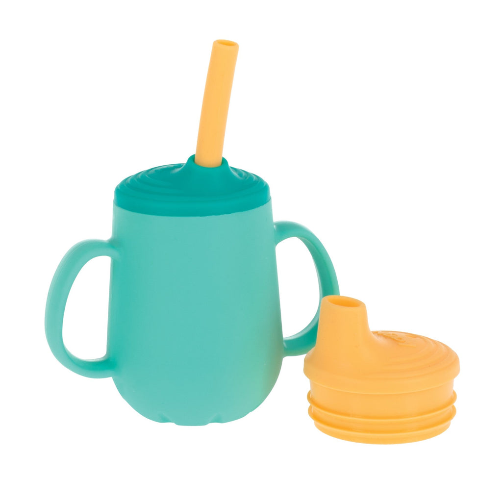 3-Stage Training Cup Set with Handles | Aqua (1KY1)