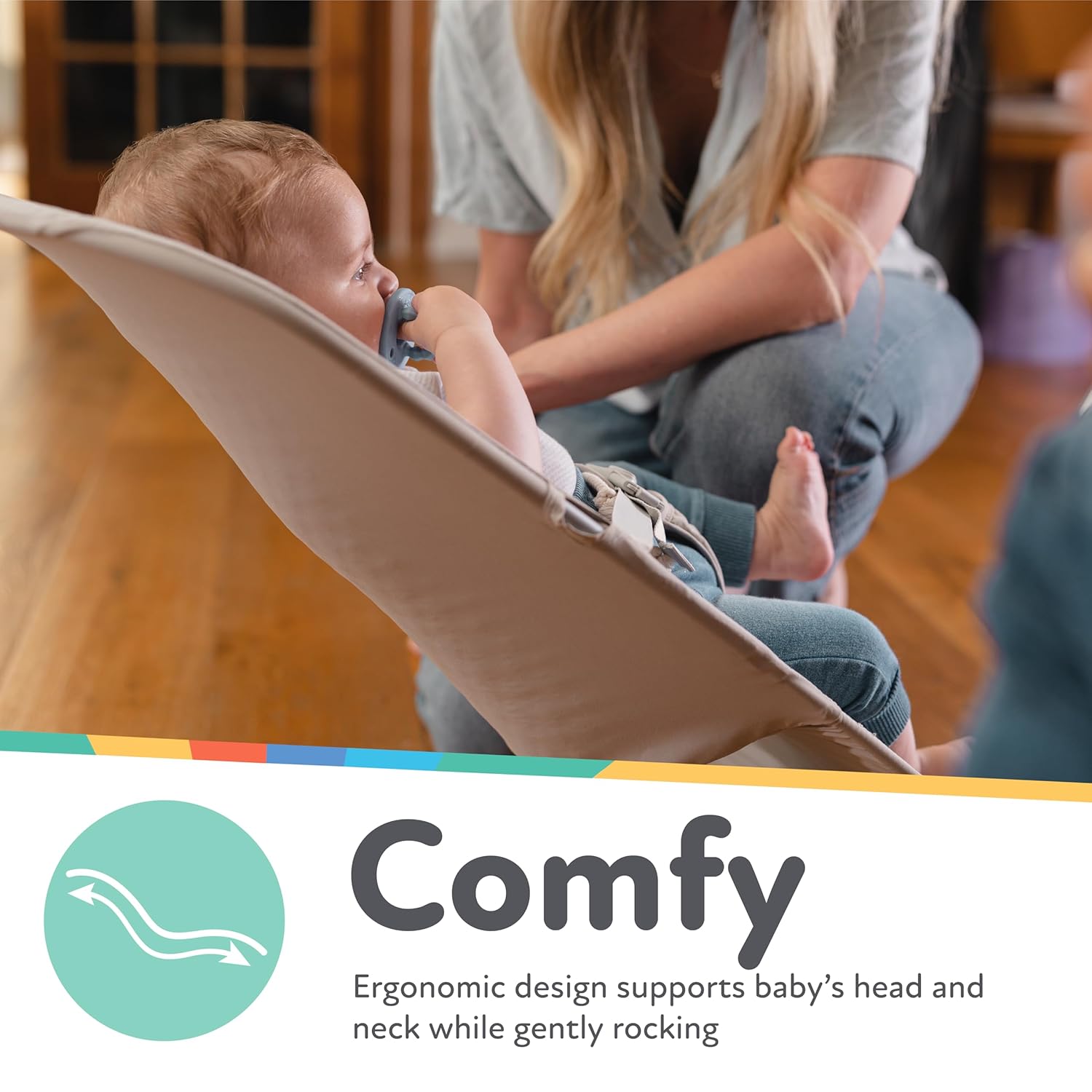 Baby Bouncer Seat | Grey (V5X6)