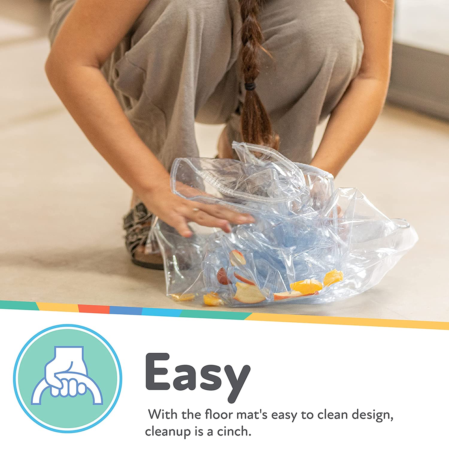 No-Mess Mealtime Floor Mat (VKZO)
