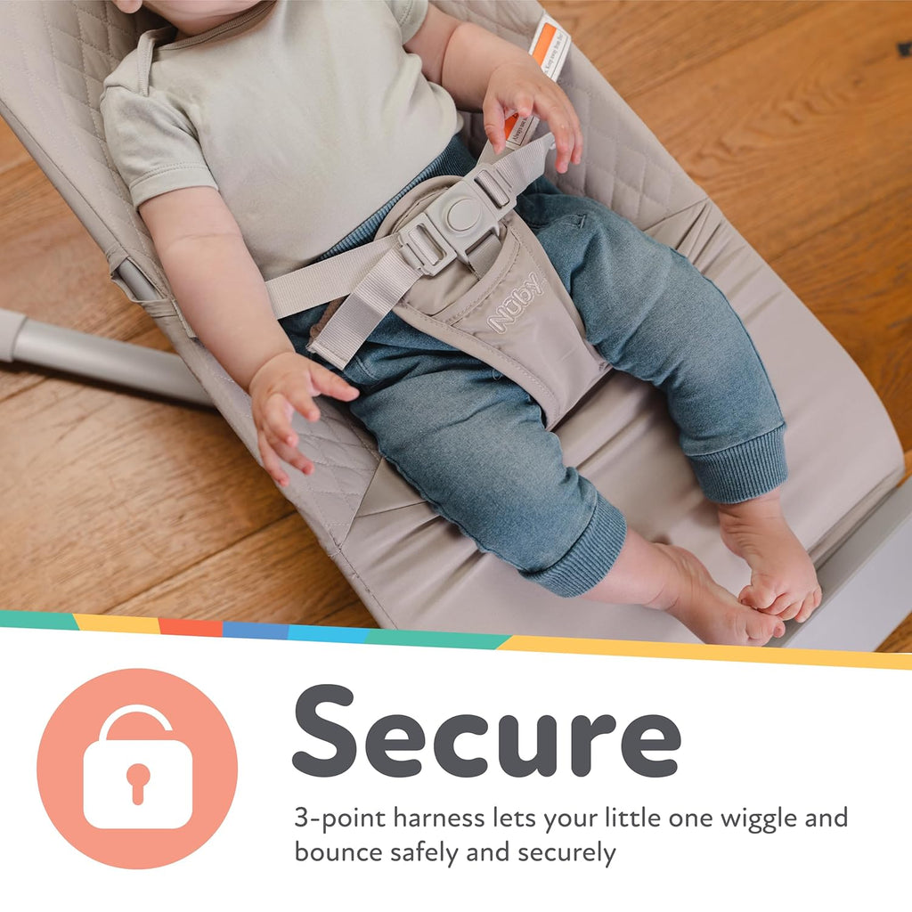 Baby Bouncer Seat | Grey (V5X6)