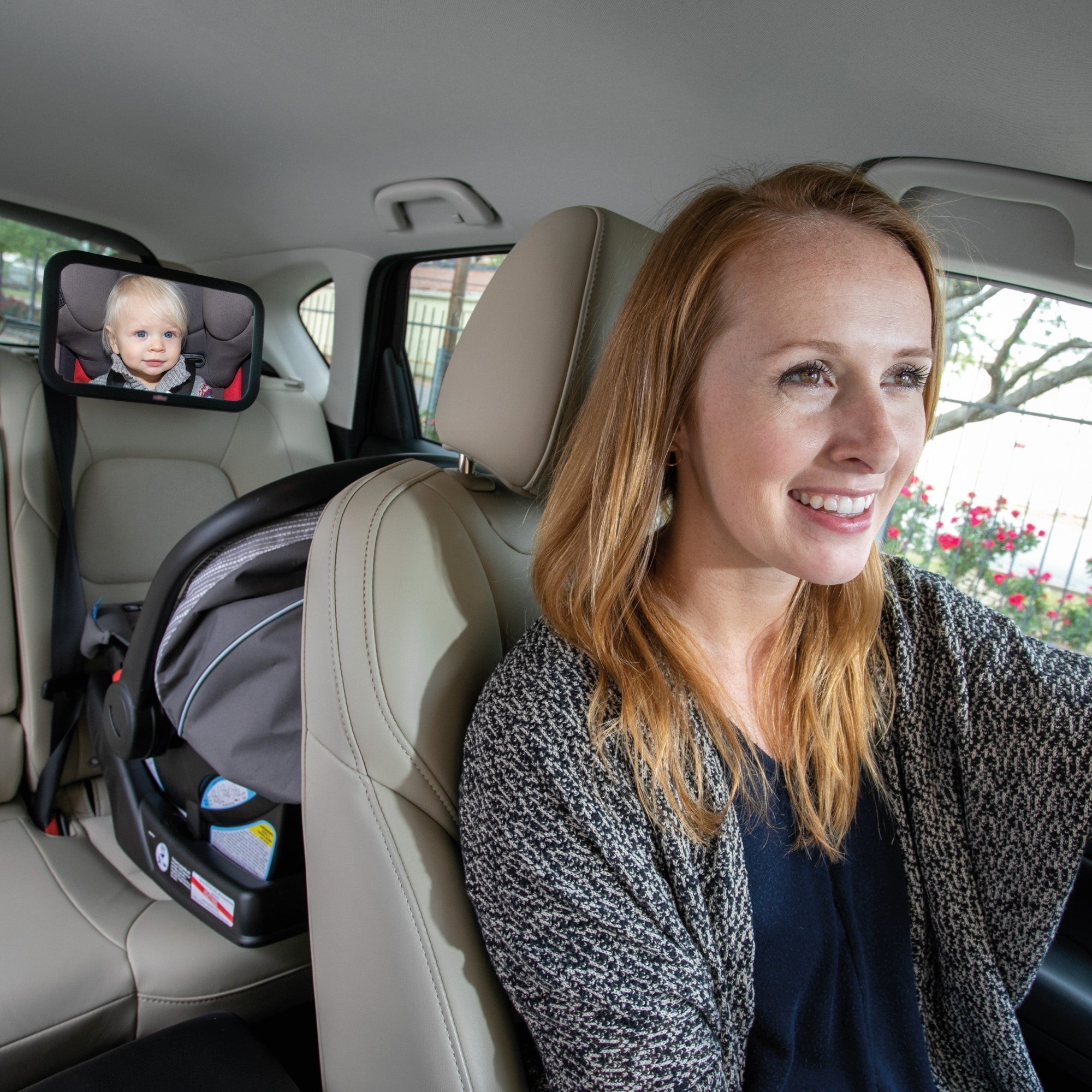 Adjustable Backseat Baby View Mirror (ZEVR)